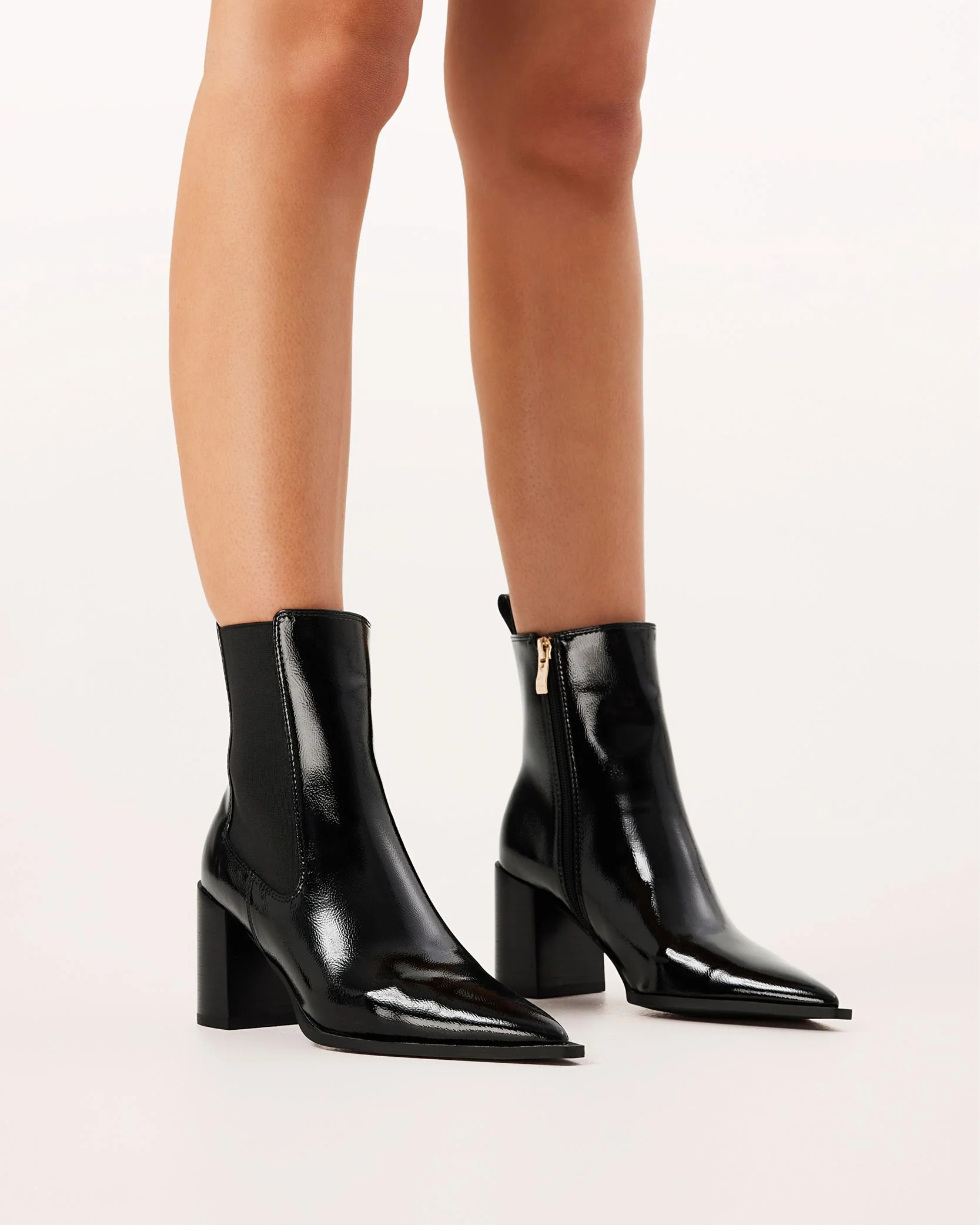 Stephanie Ankle Boots Black - Image 3