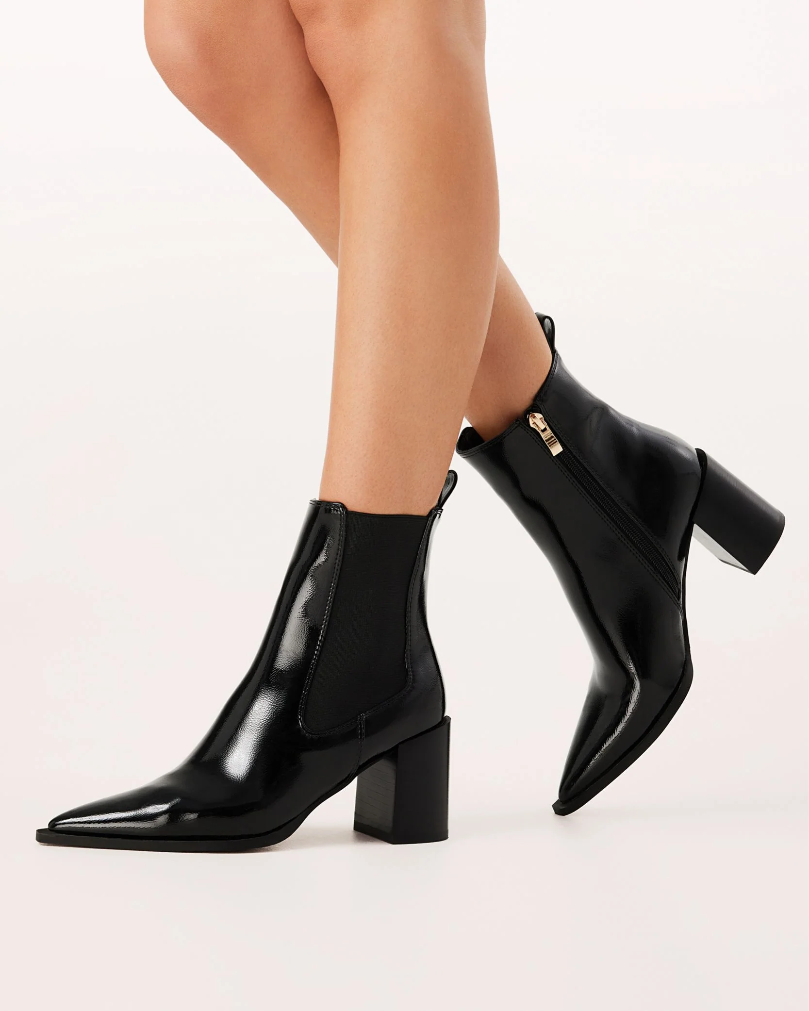 Stephanie Ankle Boots Black - Image 5