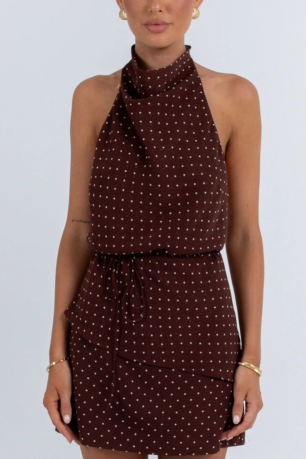 Valletta Mini Skirt Polka Dot - Image 2