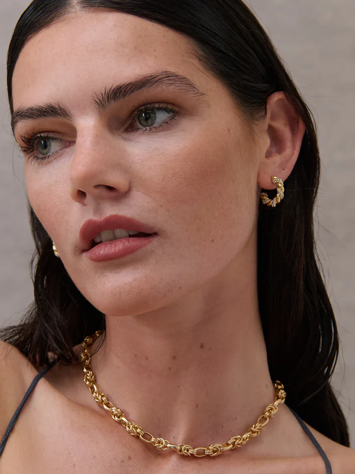Sulta Rope Necklace Gold - Image 3