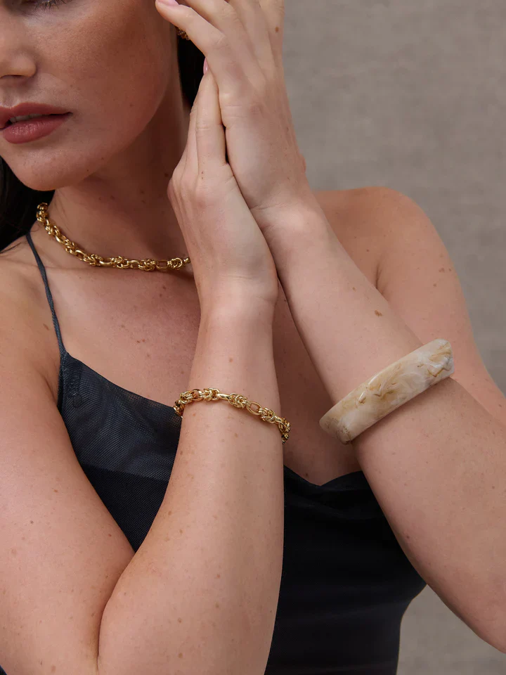 Sulta Rope Necklace Gold - Image 5
