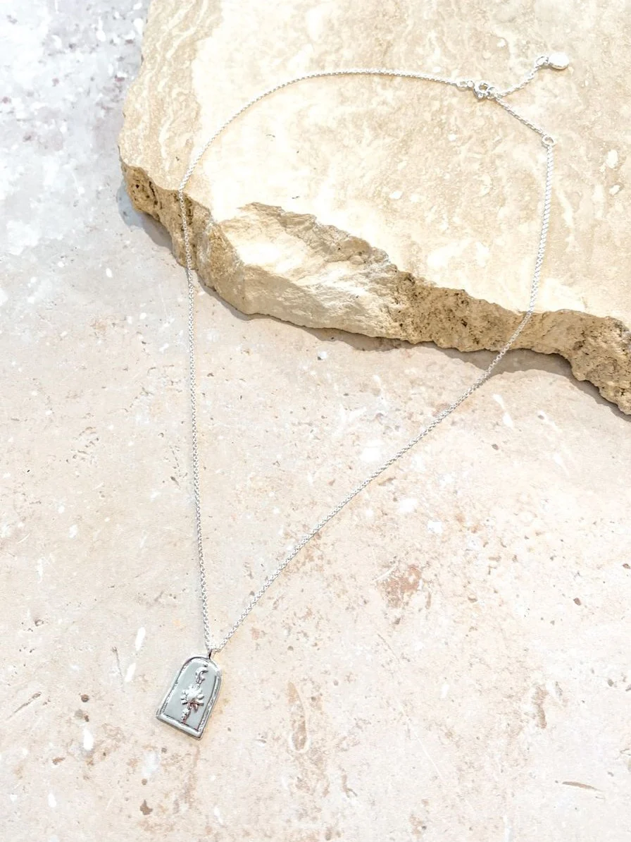 Siena Necklace Silver - Image 4