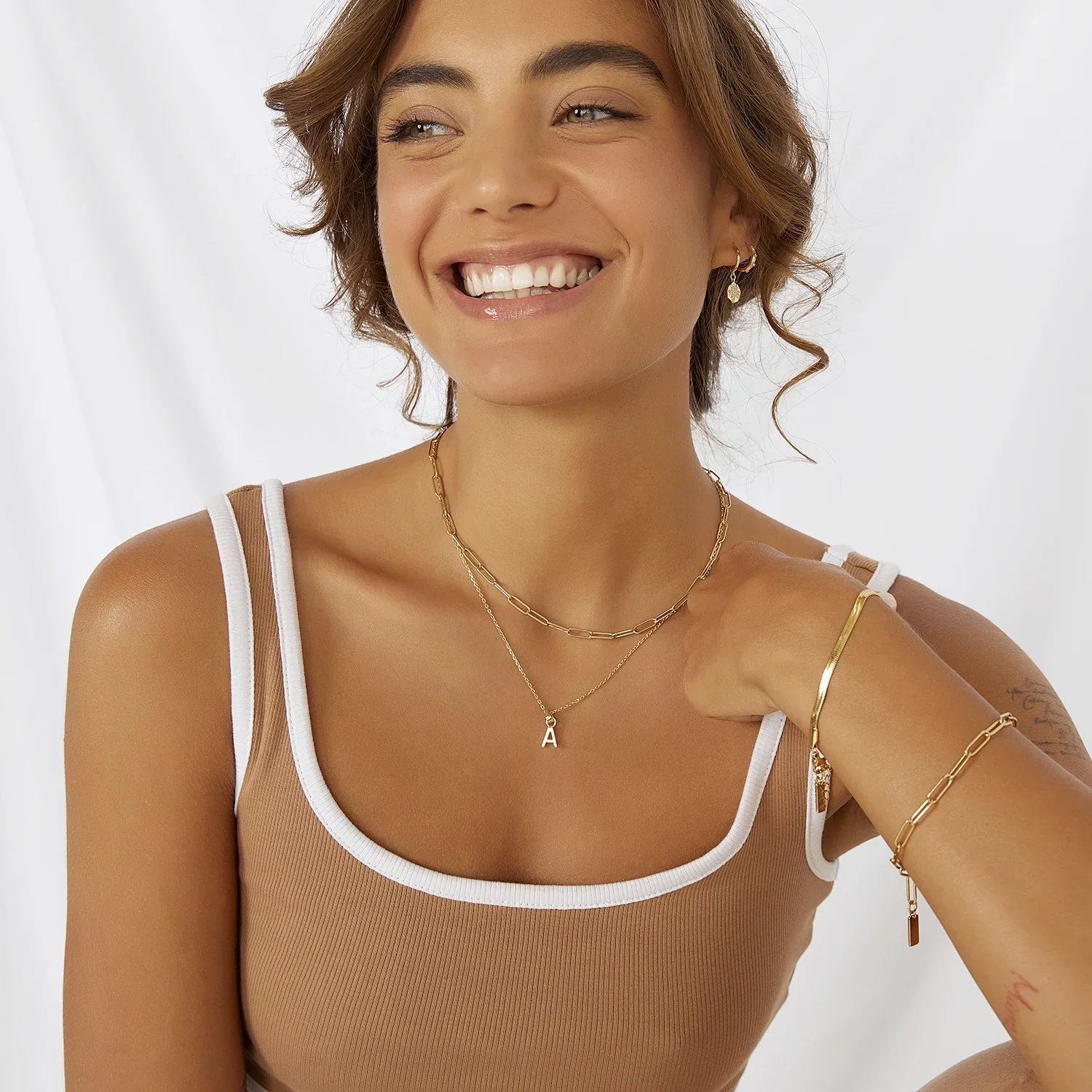 Sylvia Bracelet Gold - Image 6