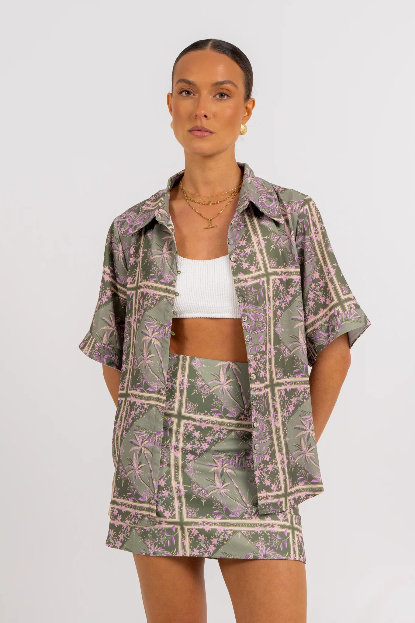 Taman Shirt Toucan Print - Image 5