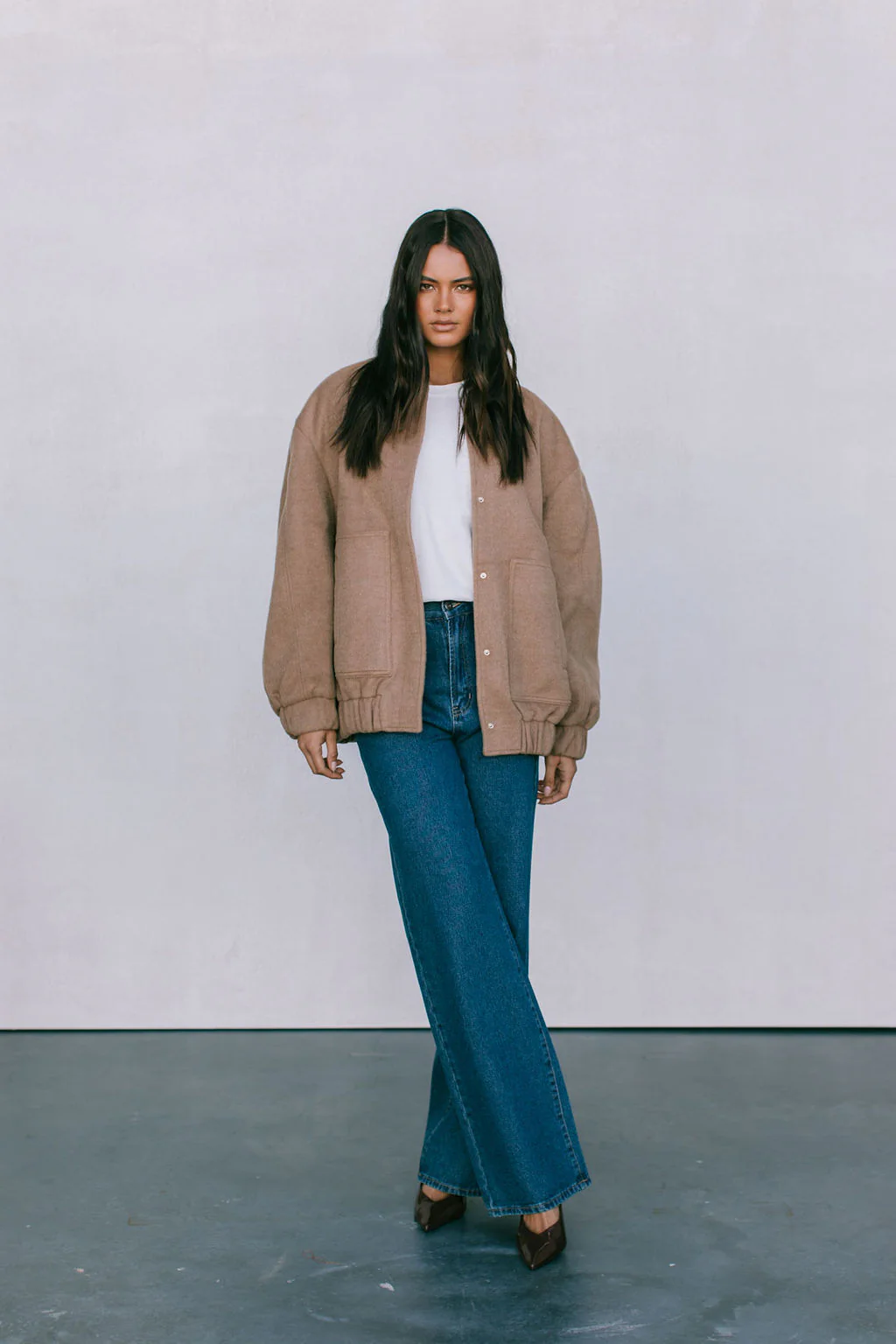 Tully Bomber Jacket Tan - Image 11