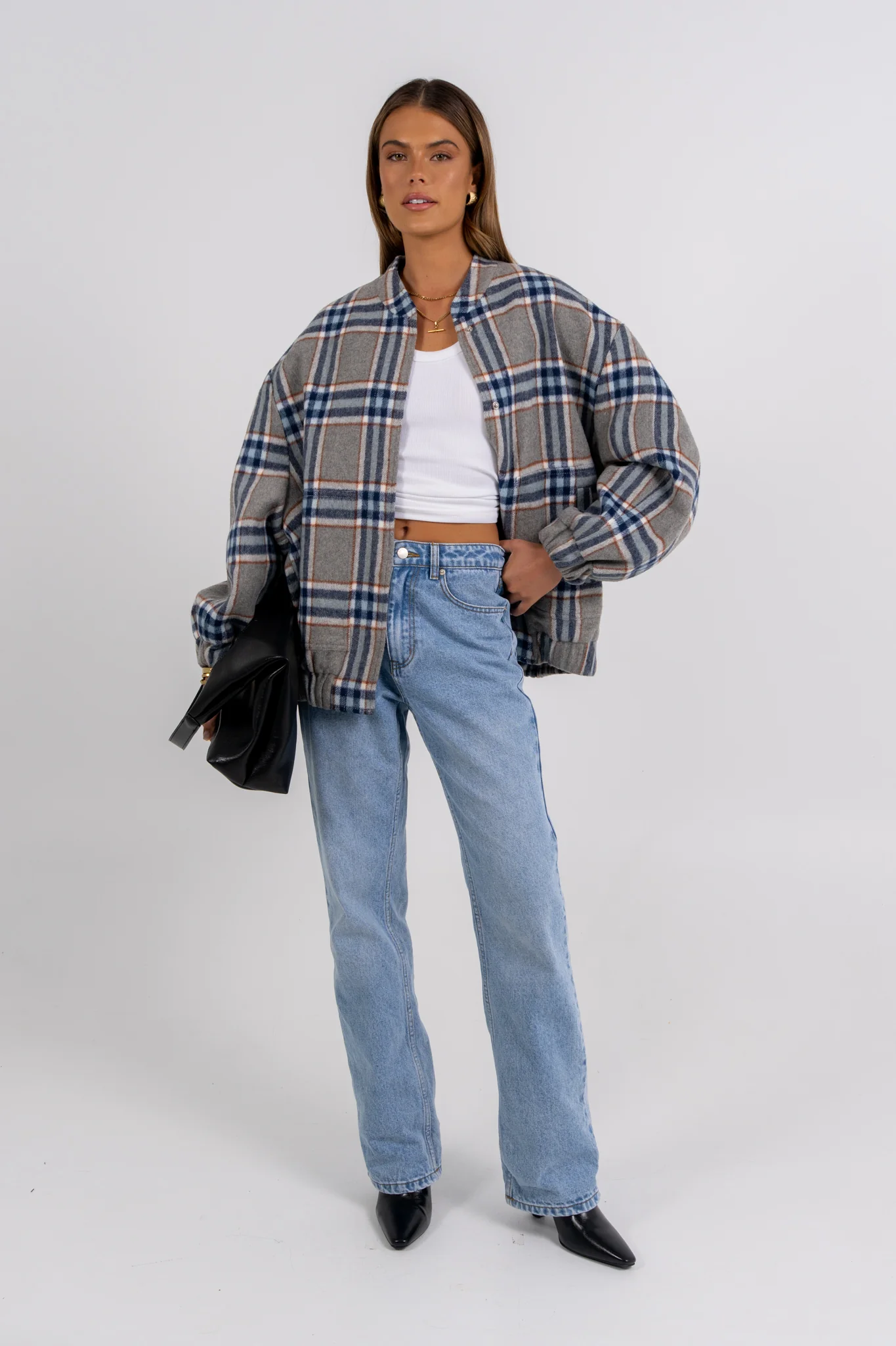 Tully Bomber Jacket Tartan - Image 10