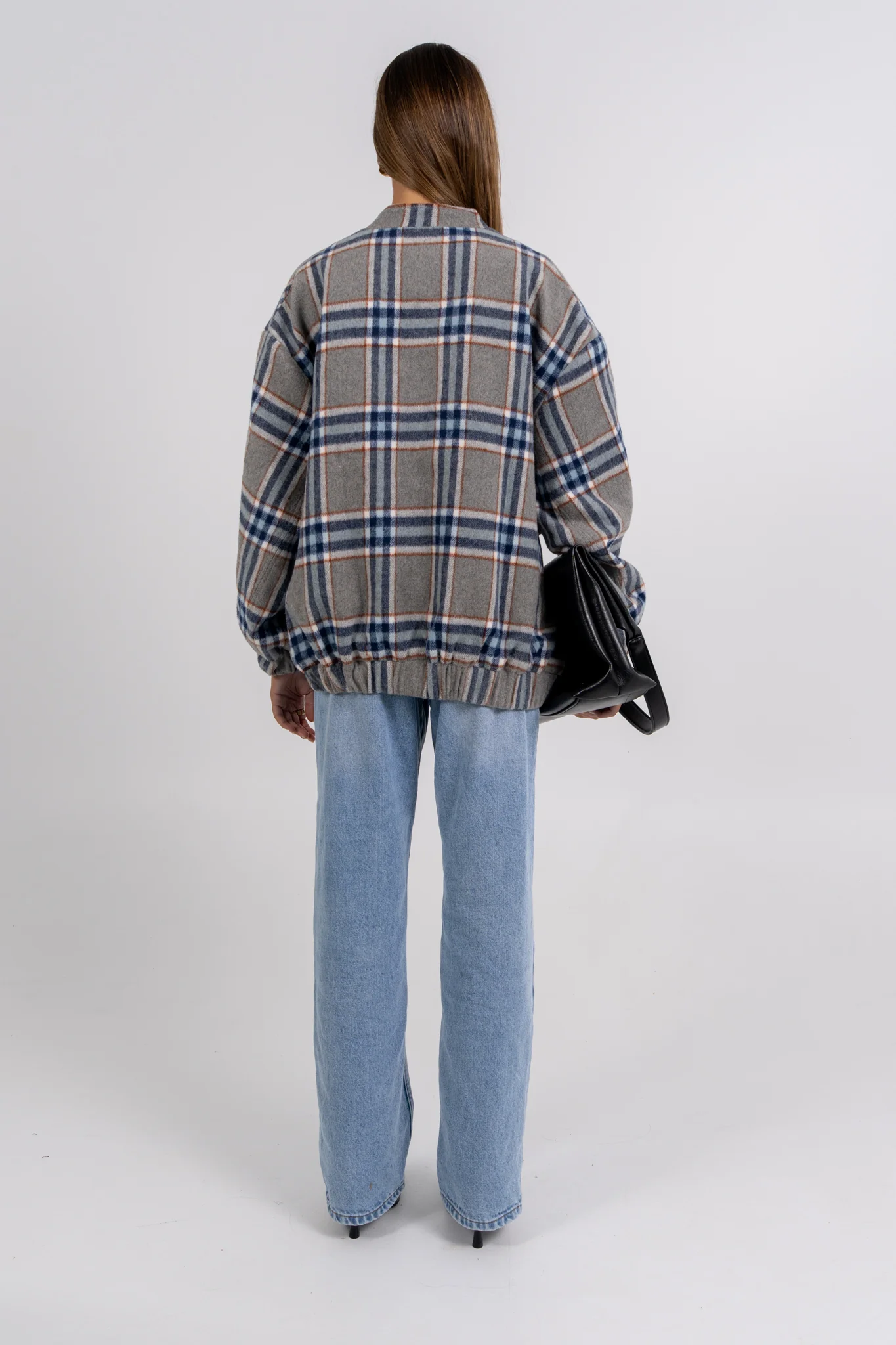 Tully Bomber Jacket Tartan - Image 3