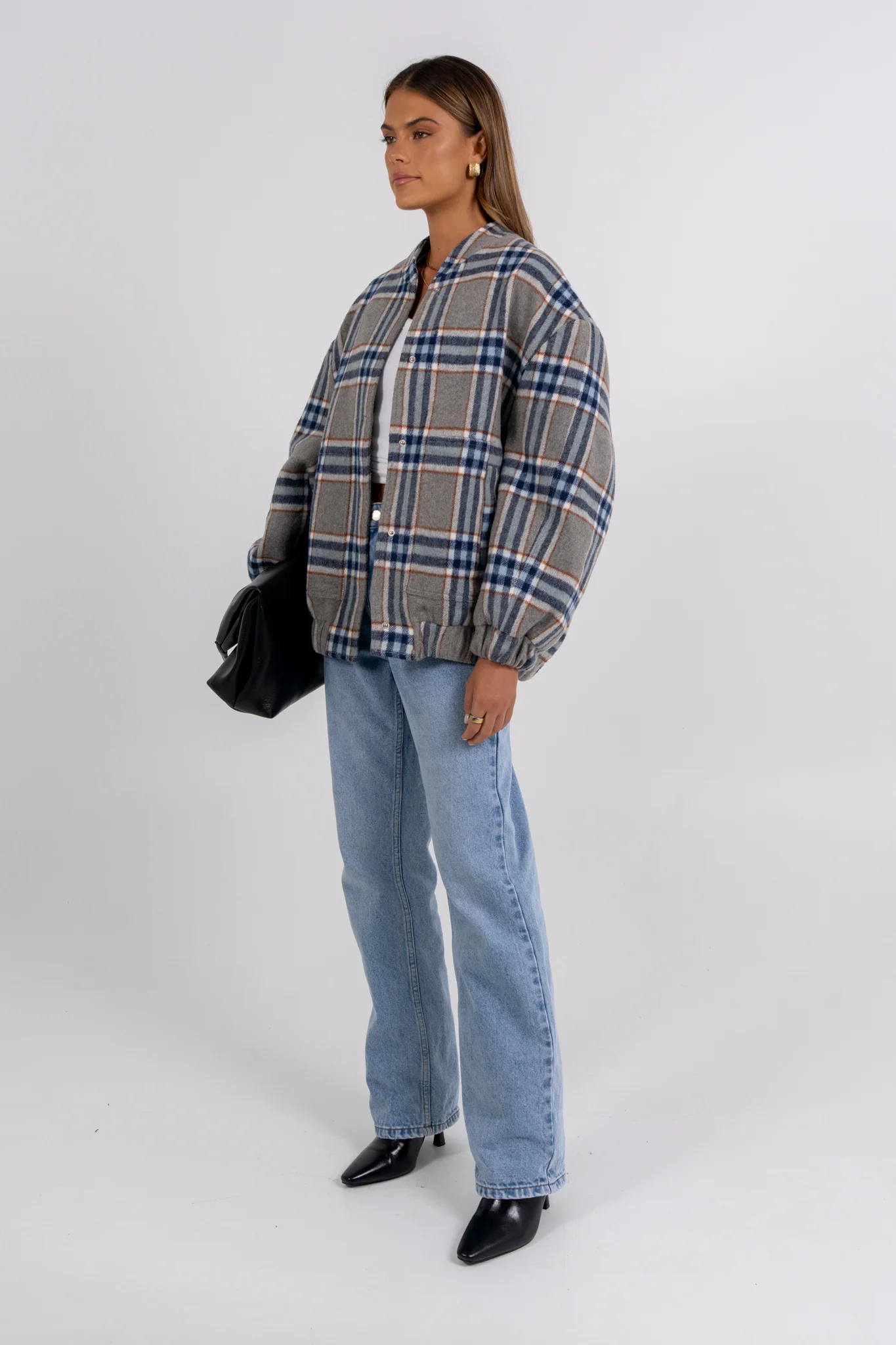 Tully Bomber Jacket Tartan - Image 6