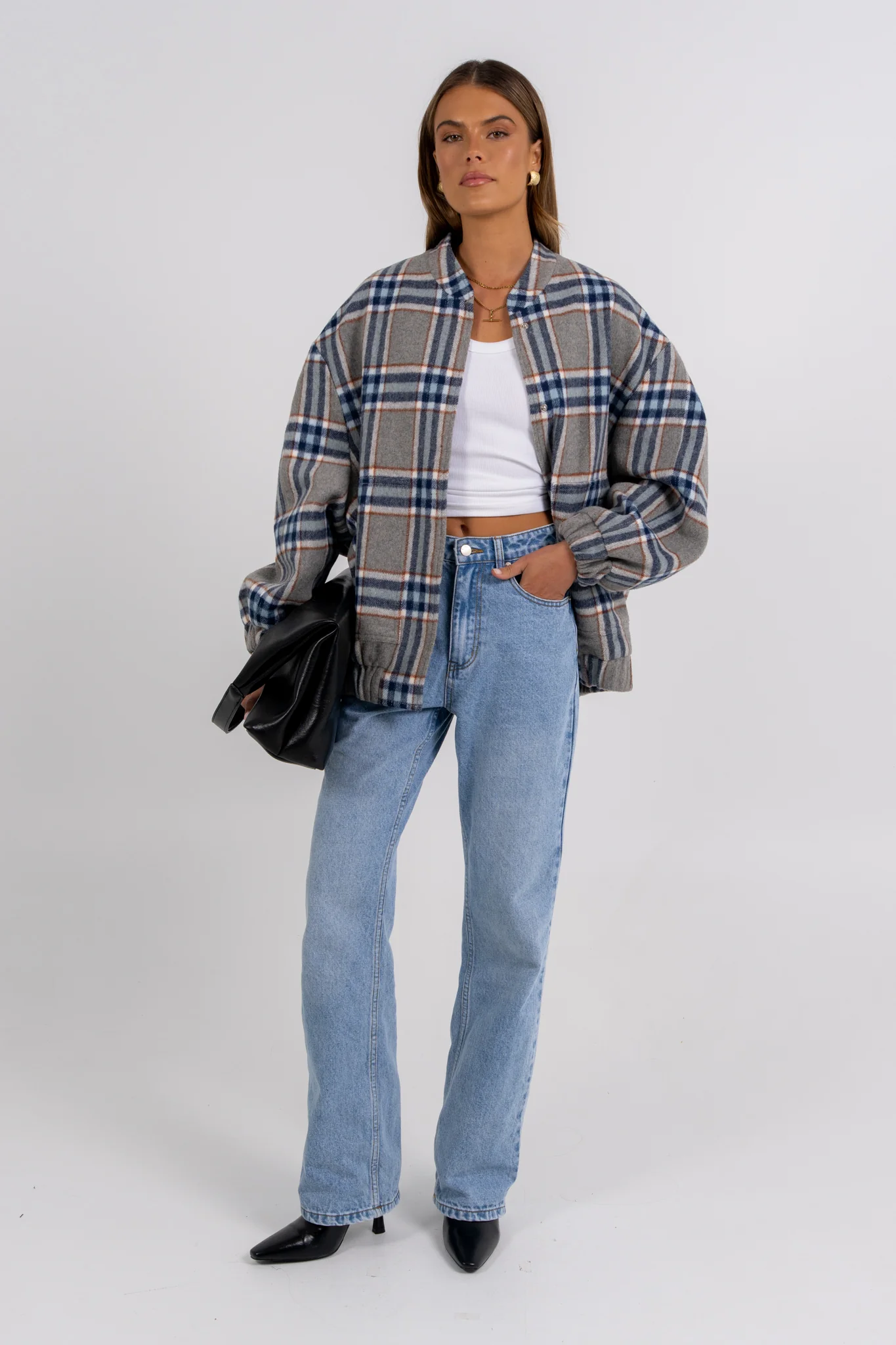 Tully Bomber Jacket Tartan - Image 8