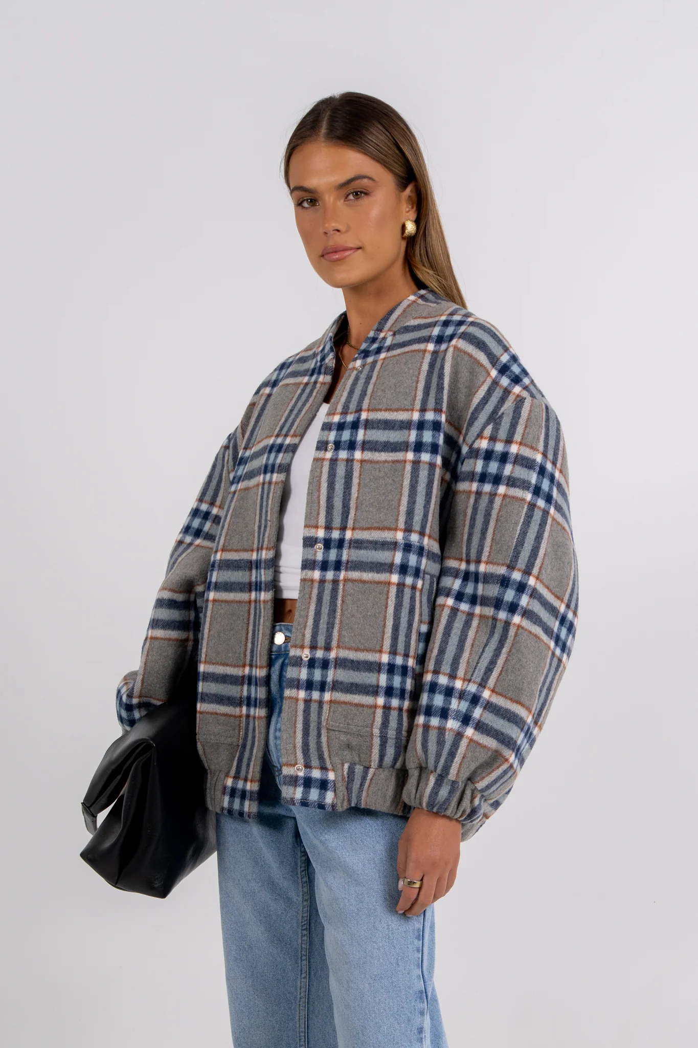 Tully Bomber Jacket Tartan - Image 9