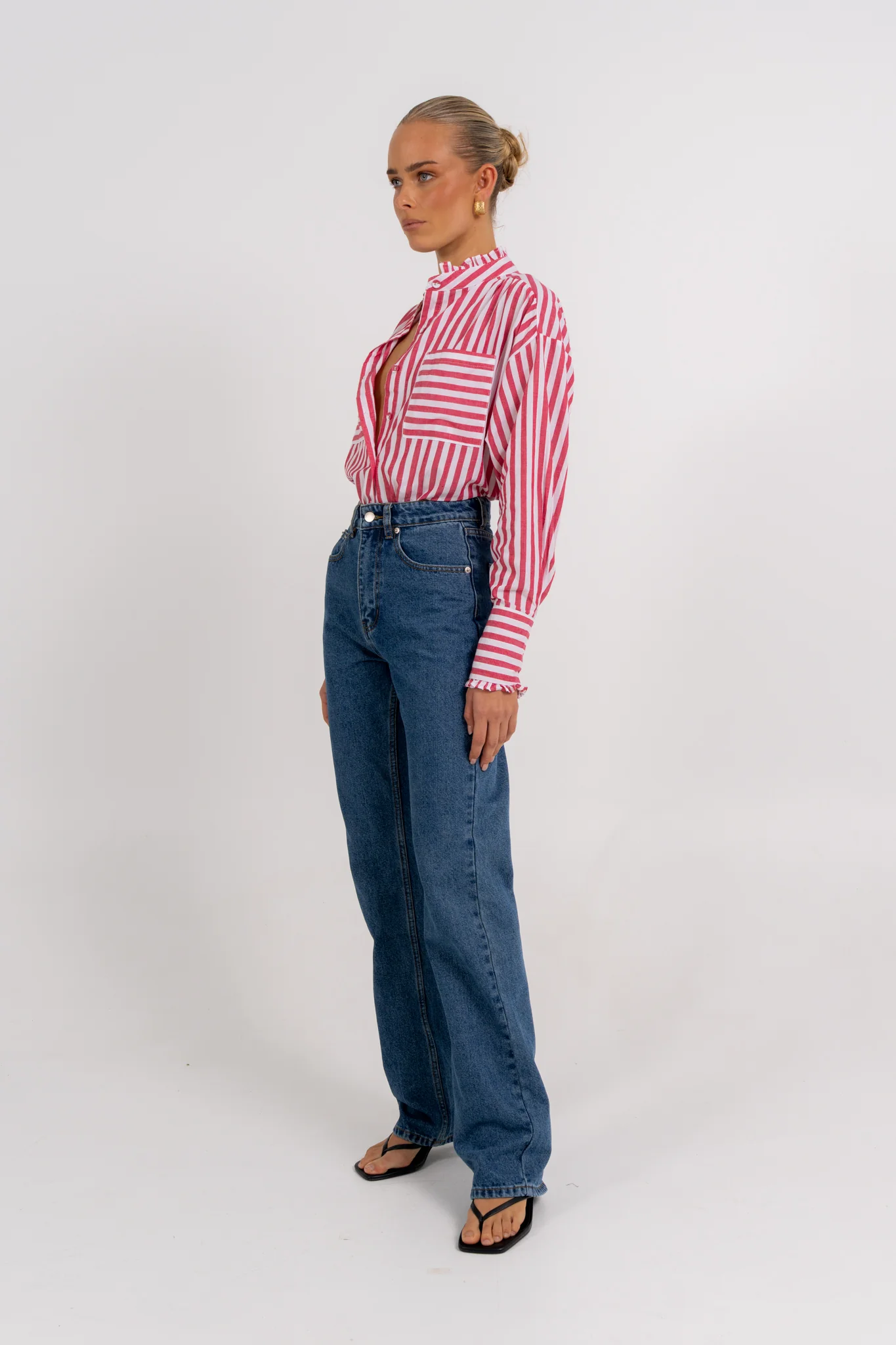 Uccella Shirt Red Stripe - Image 5