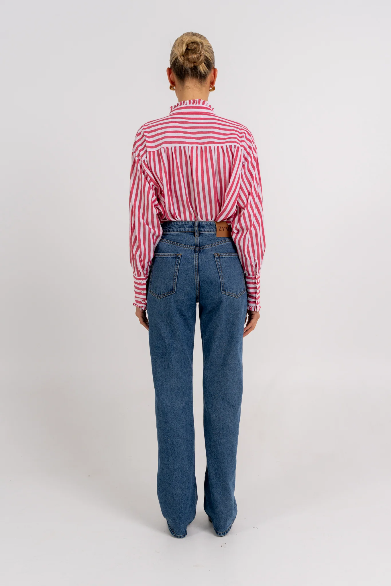 Uccella Shirt Red Stripe - Image 9