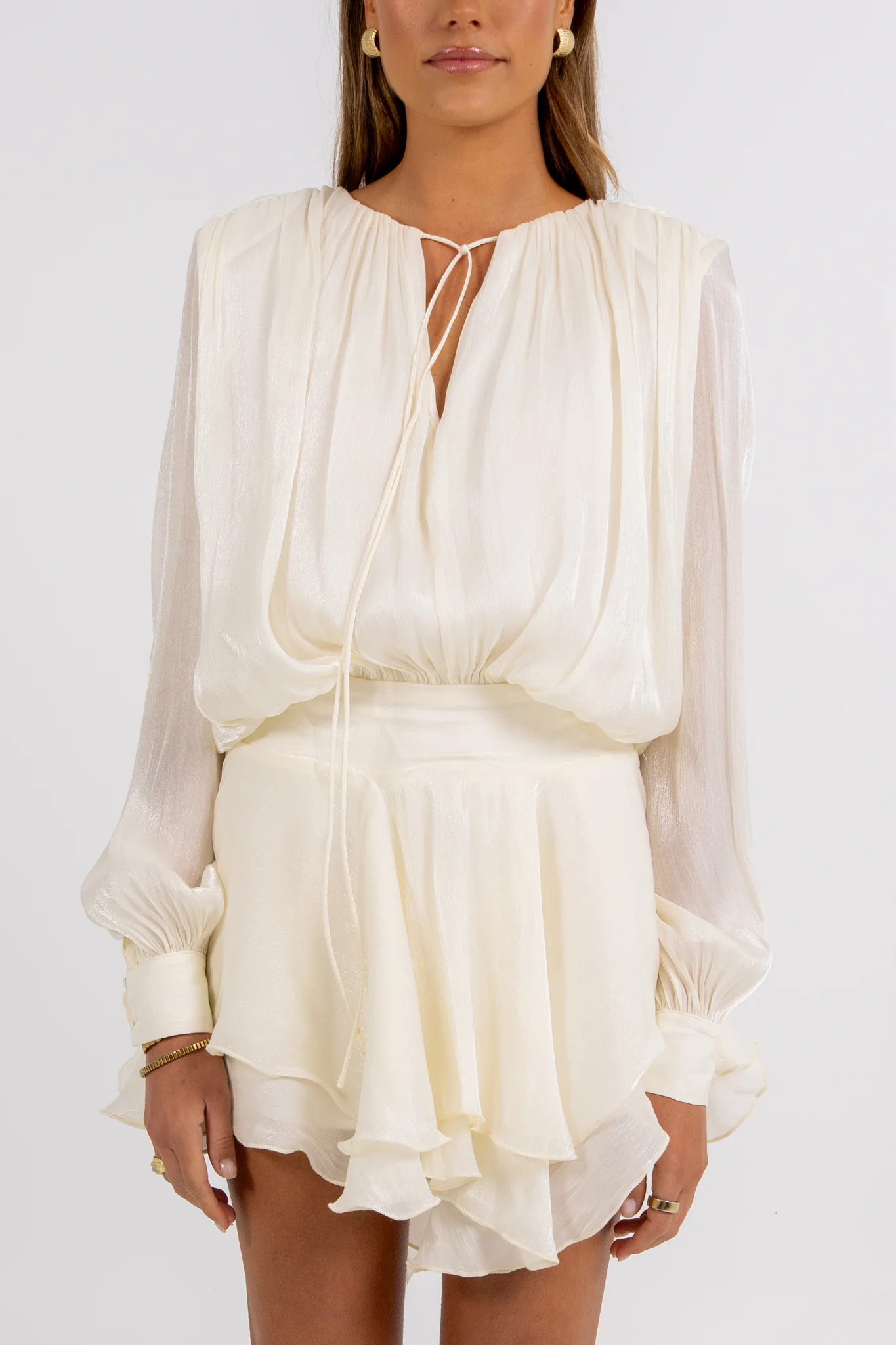 Ugo Mini Dress Cream - Image 3