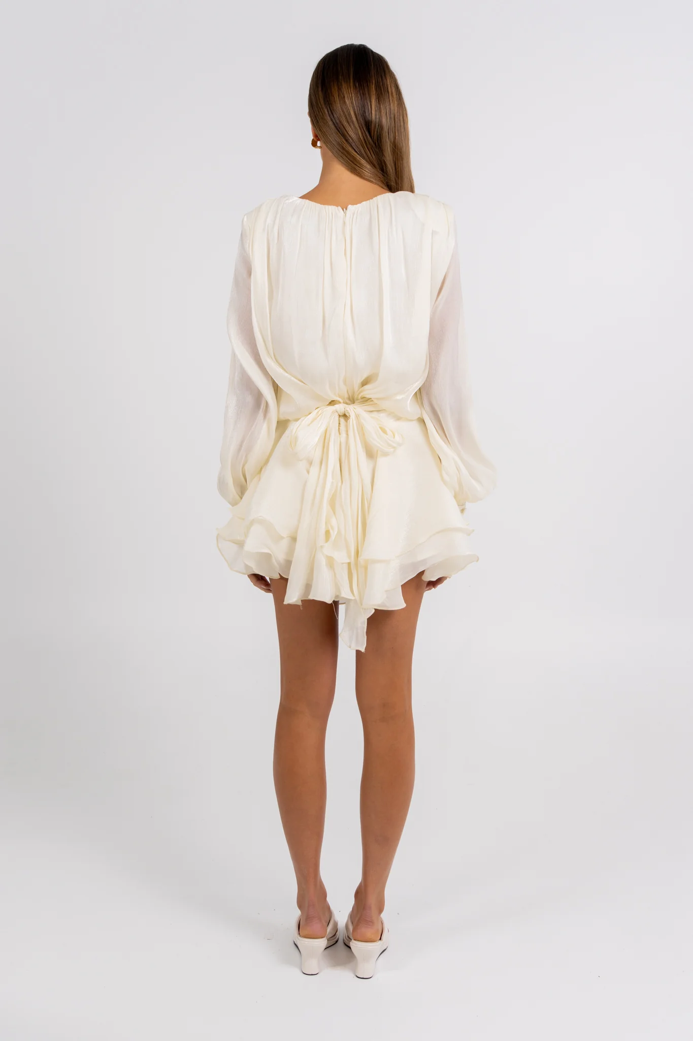 Ugo Mini Dress Cream - Image 4