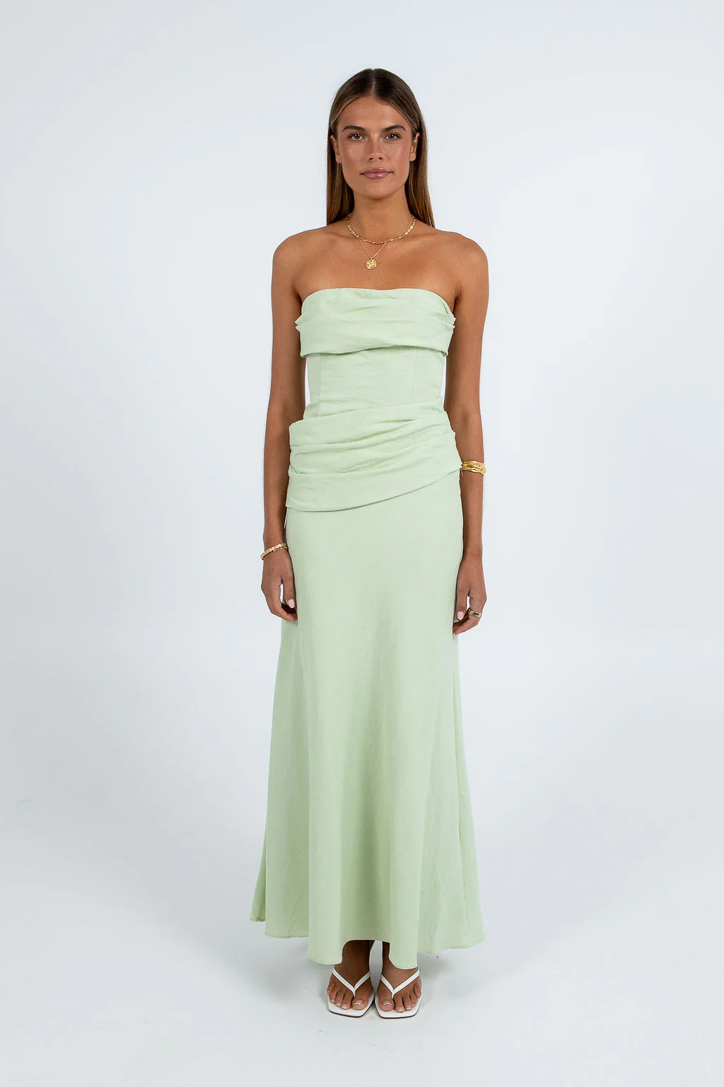 Ularna Maxi Dress Mint