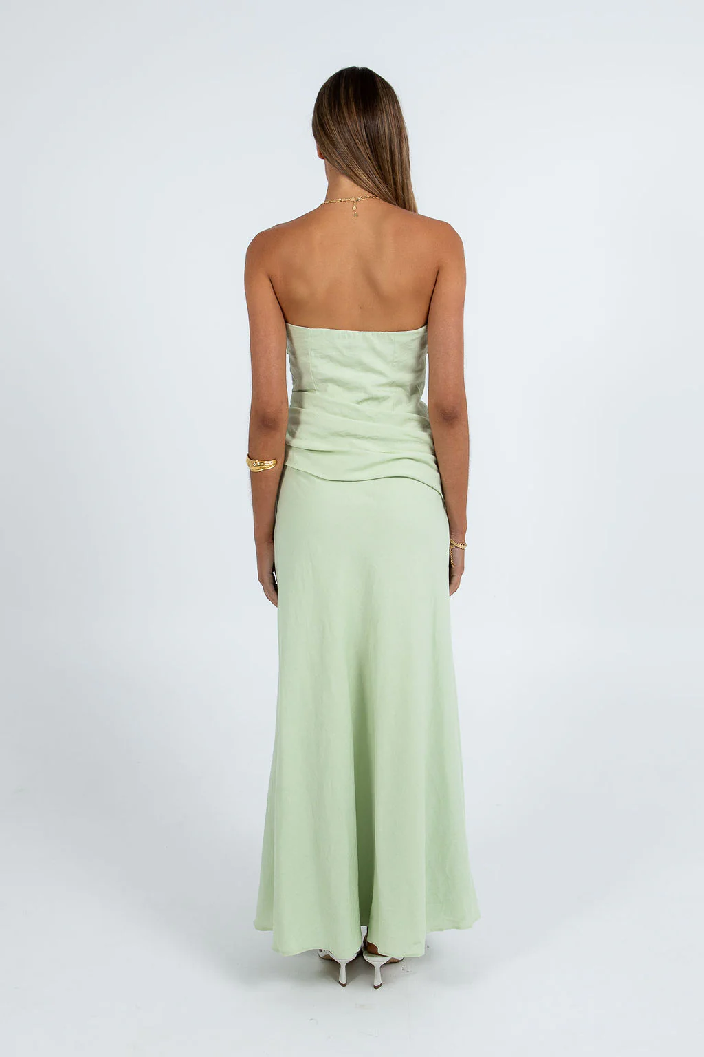 Ularna Maxi Dress Mint - Image 5