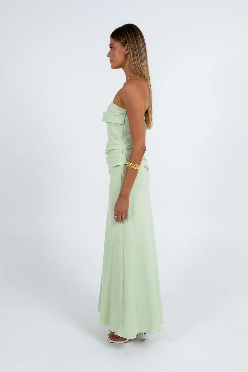 Ularna Maxi Dress Mint - Image 8