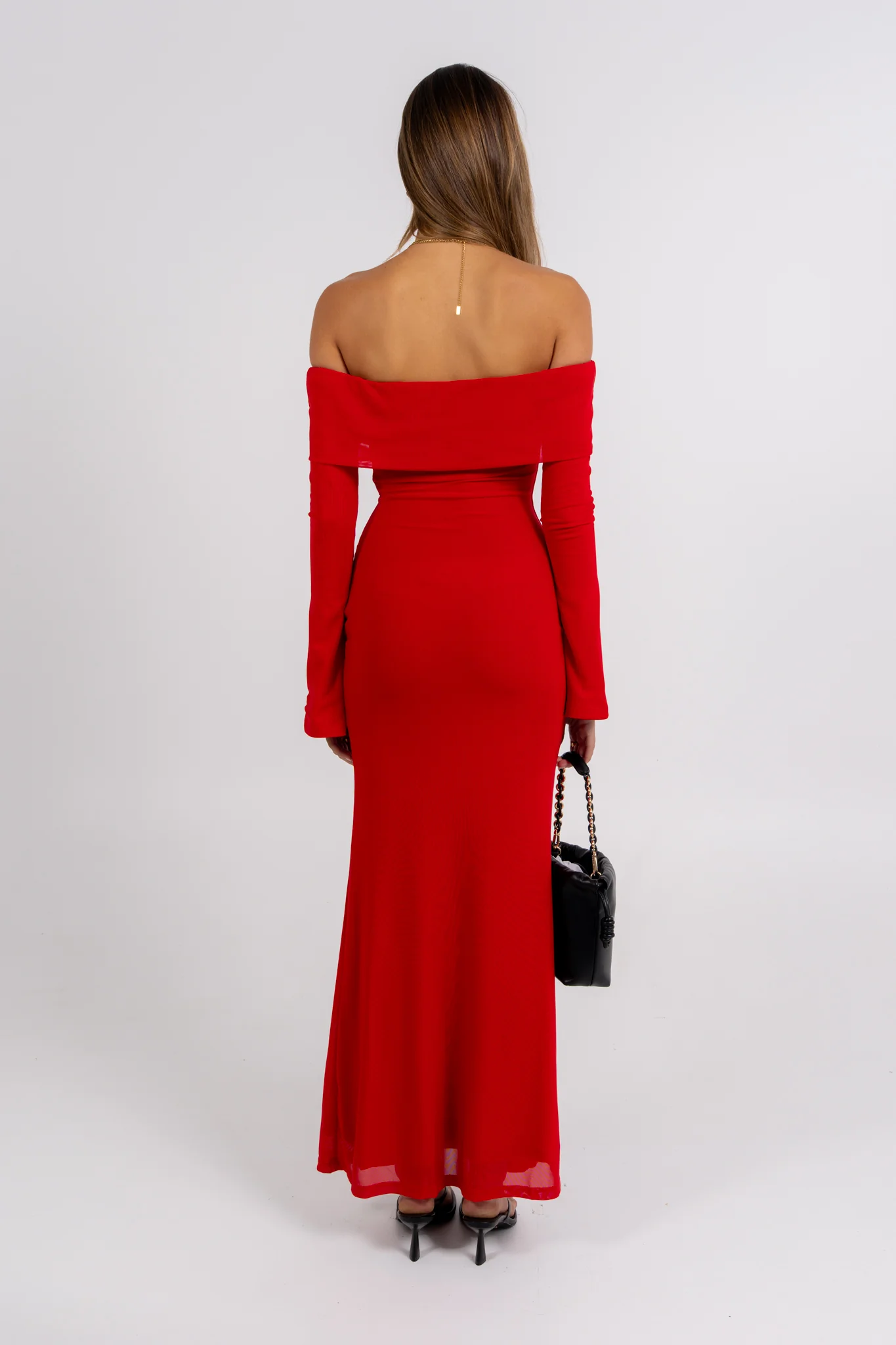 Ultima Maxi Dress Red - Image 3