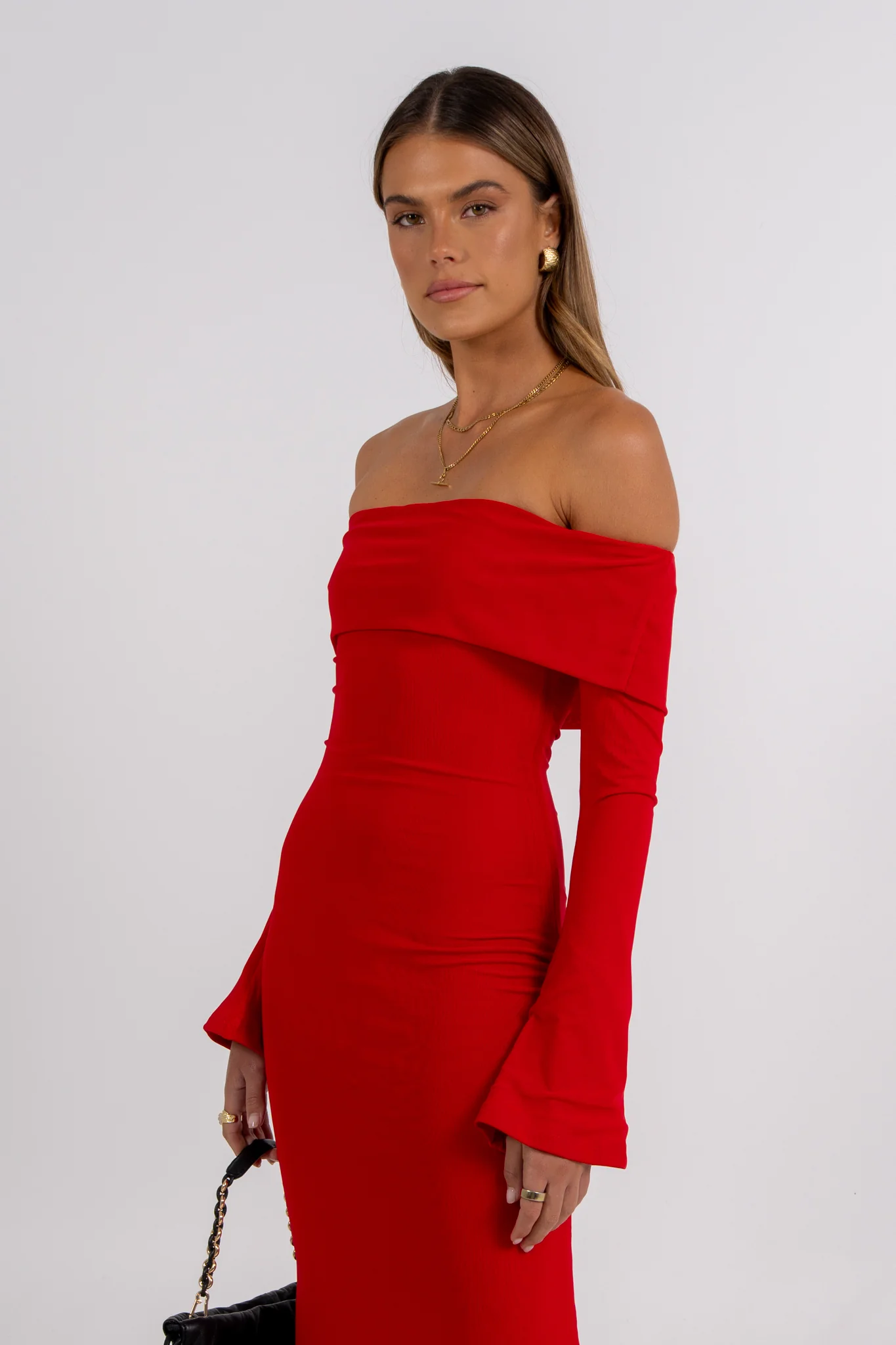 Ultima Maxi Dress Red - Image 5