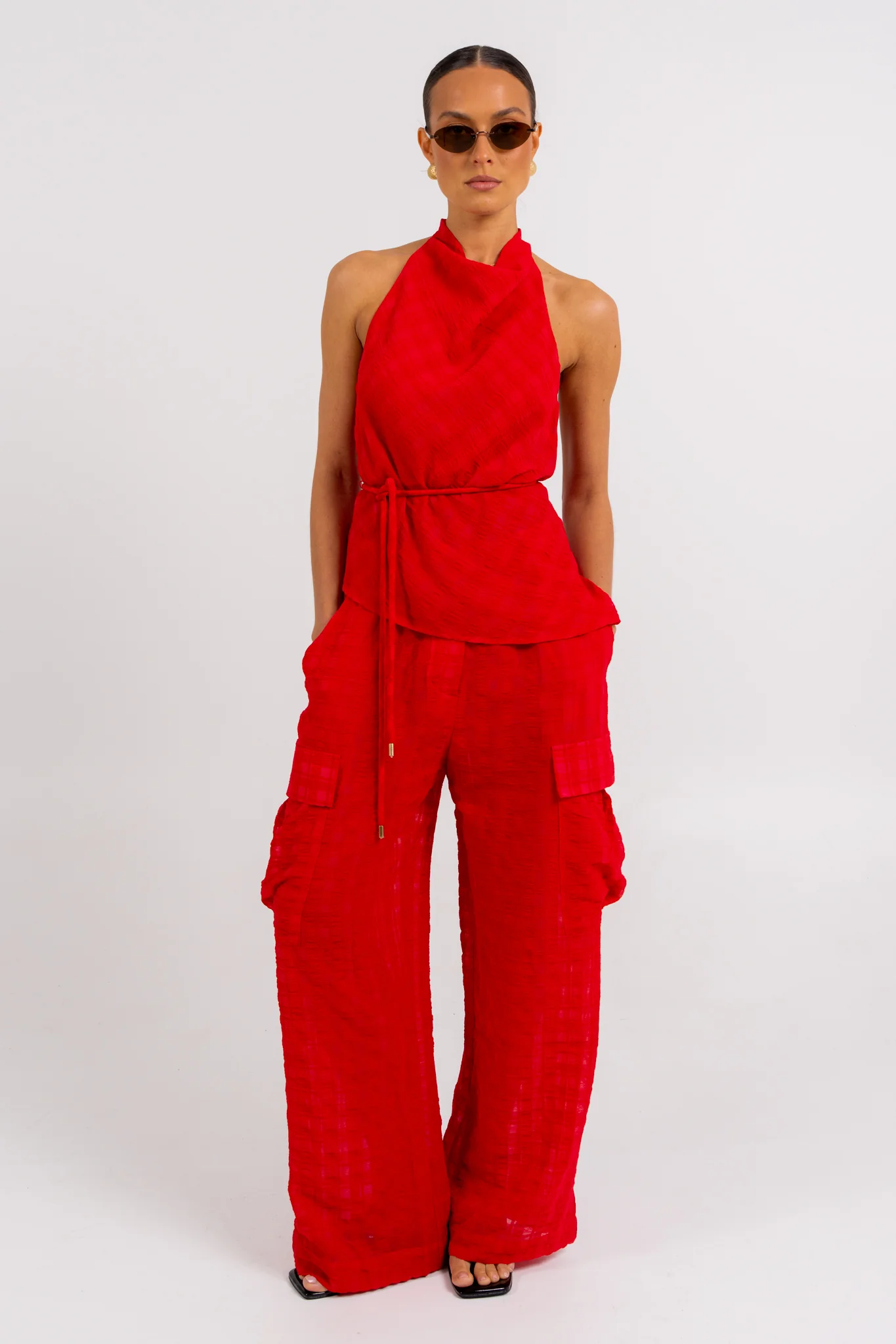 Brielle Pant Red - Image 3
