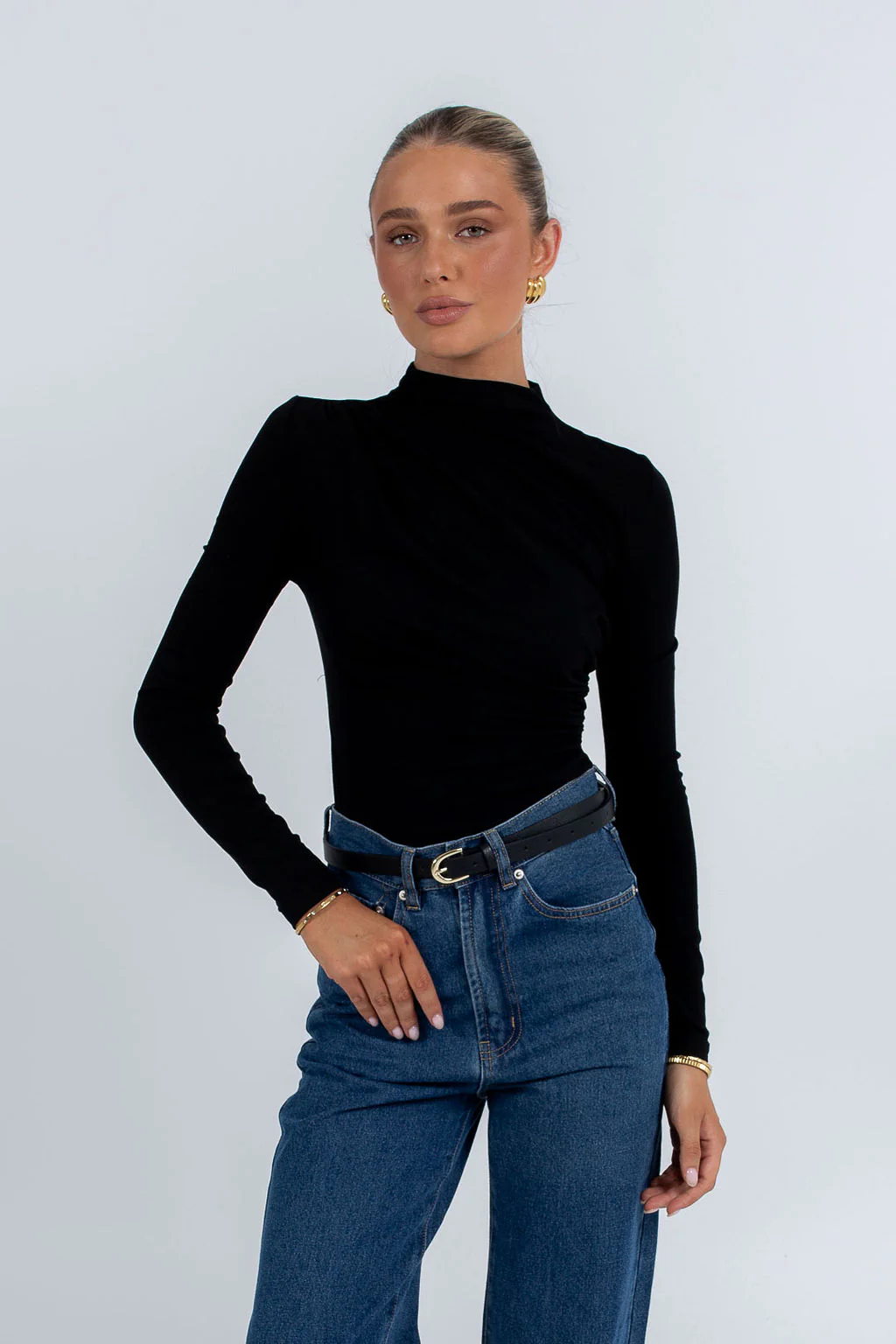 Unity Long Sleeve Top Black - Image 3