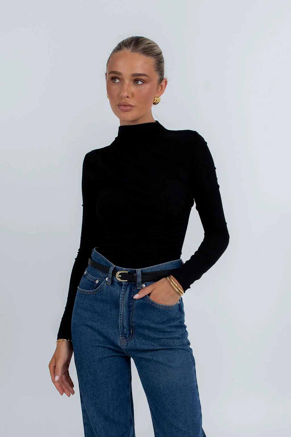 Unity Long Sleeve Top Black - Image 7