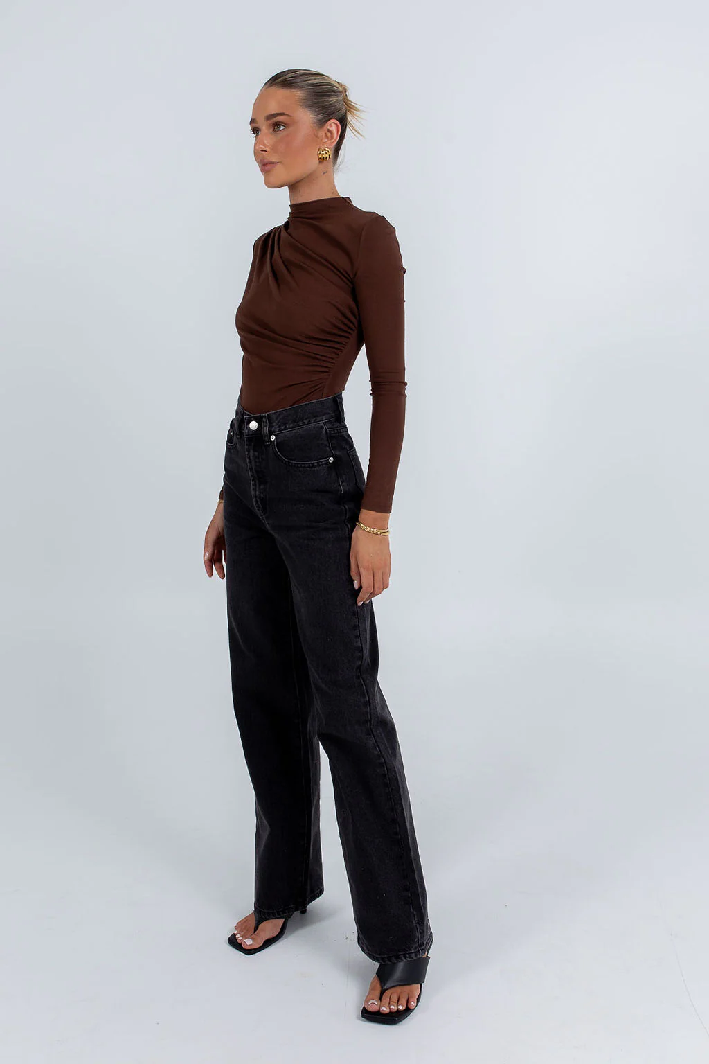 Unity Long Sleeve Top Espresso - Image 4
