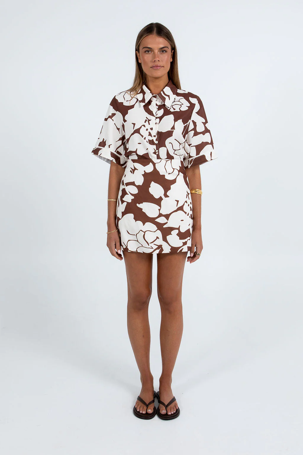 Valletta Mini Skirt Veloura Print
