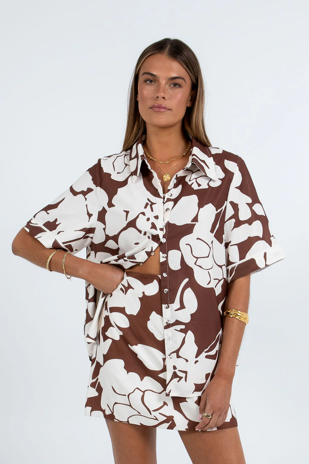 Valletta Mini Skirt Veloura Print - Image 5