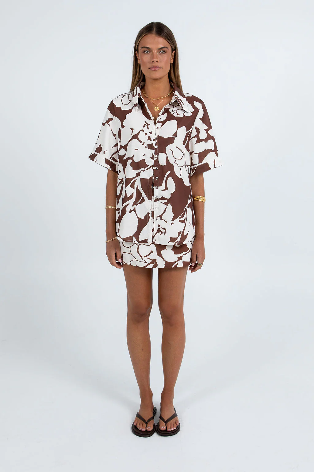 Valletta Mini Skirt Veloura Print - Image 9