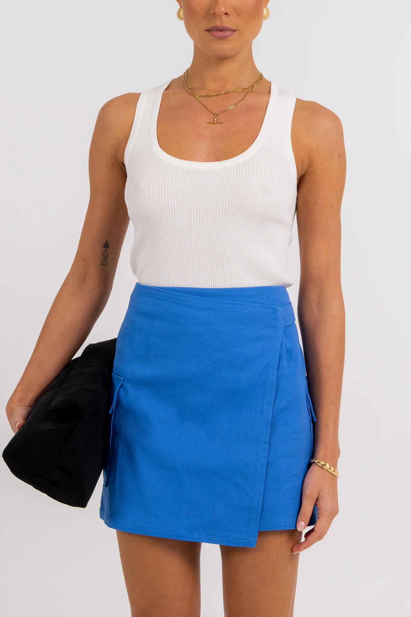 Valtos Skirt Cobalt Blue - Image 3