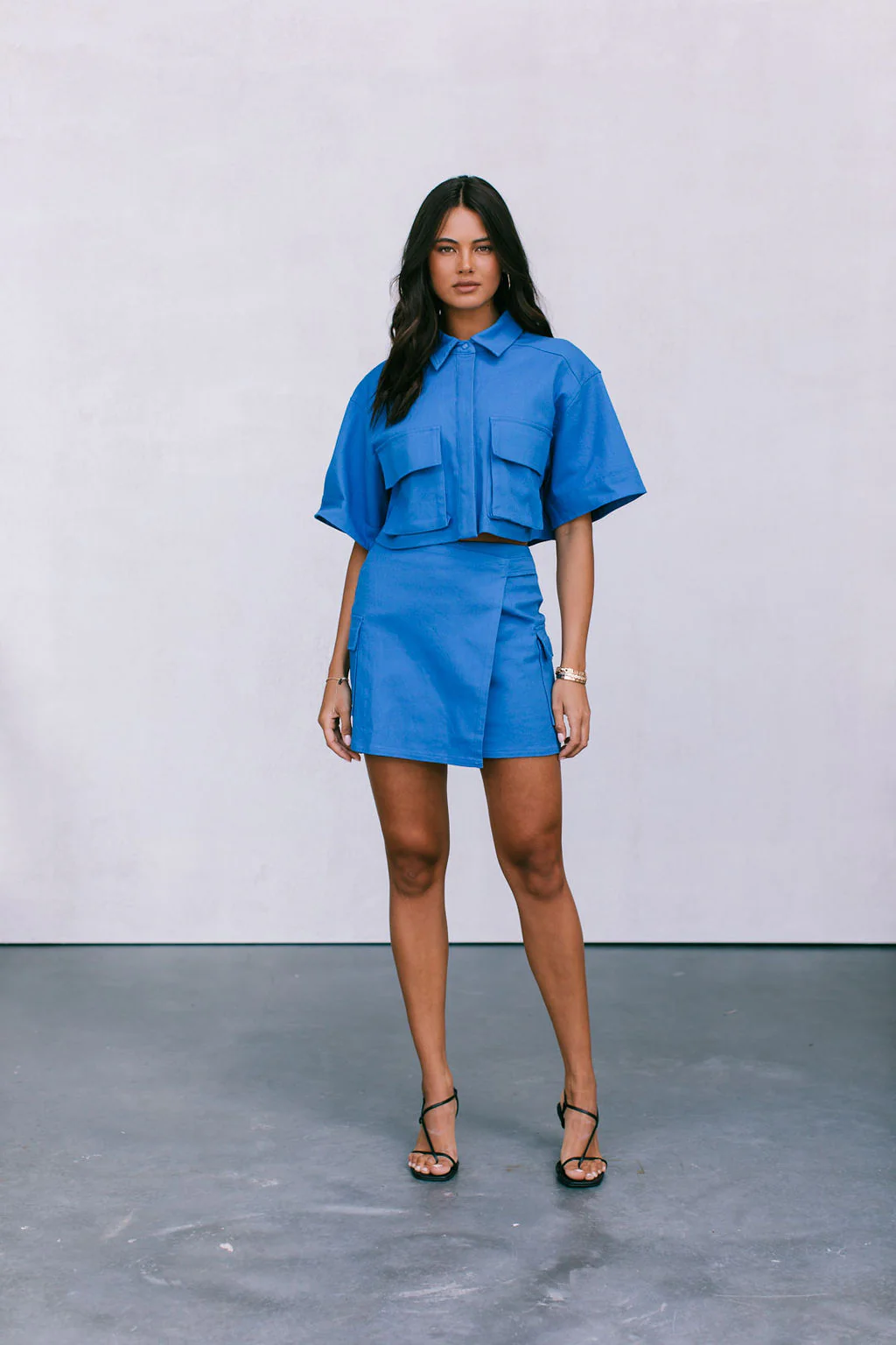 Valtos Skirt Cobalt Blue - Image 7