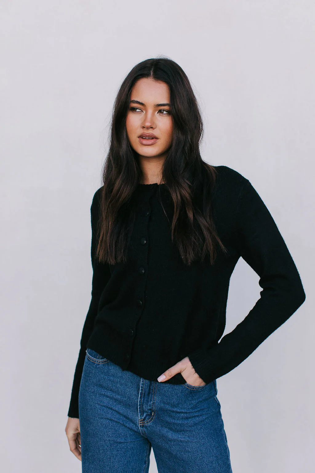 Vanessa Cardigan Black - Image 17