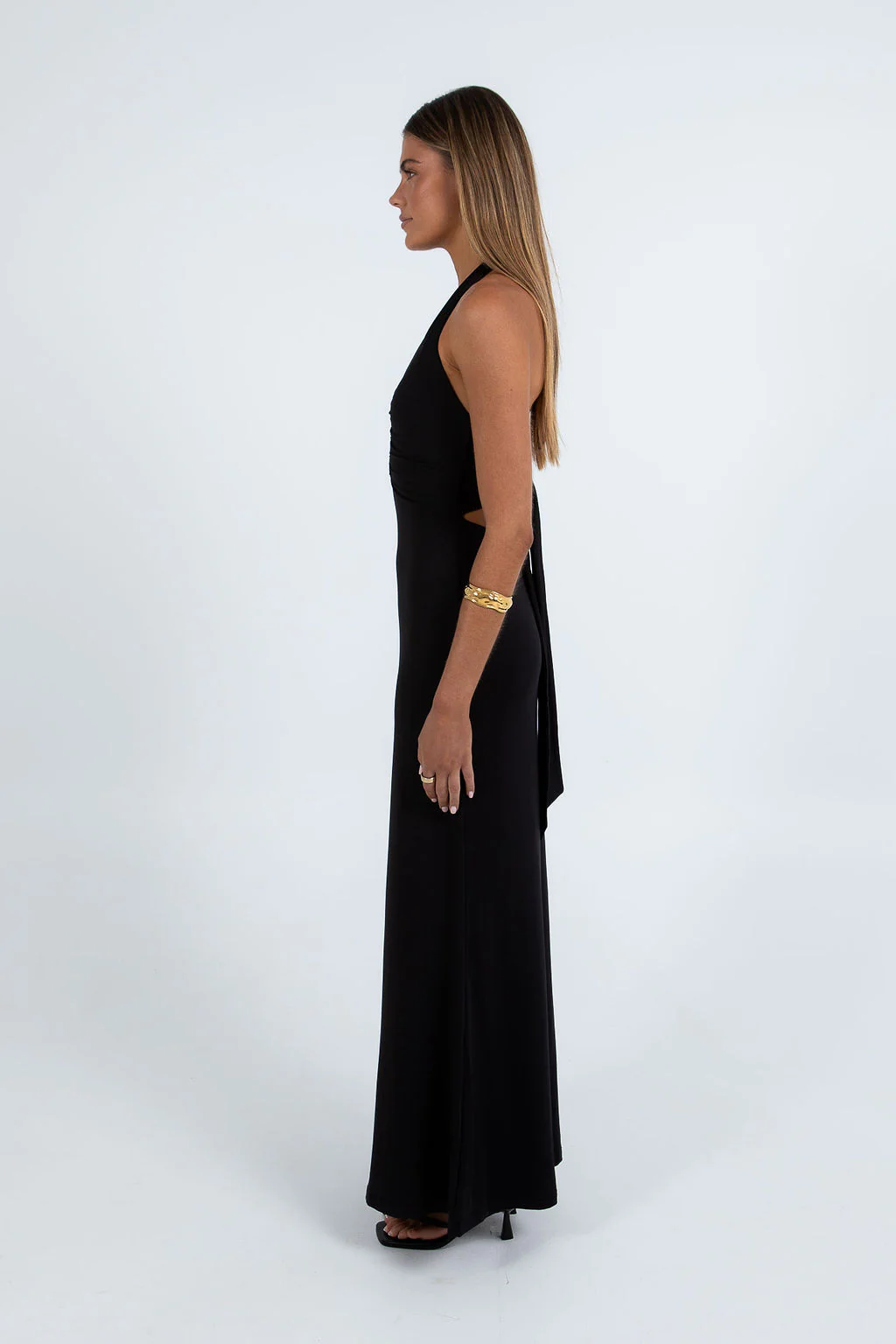 Vanta Maxi Dress Black - Image 6