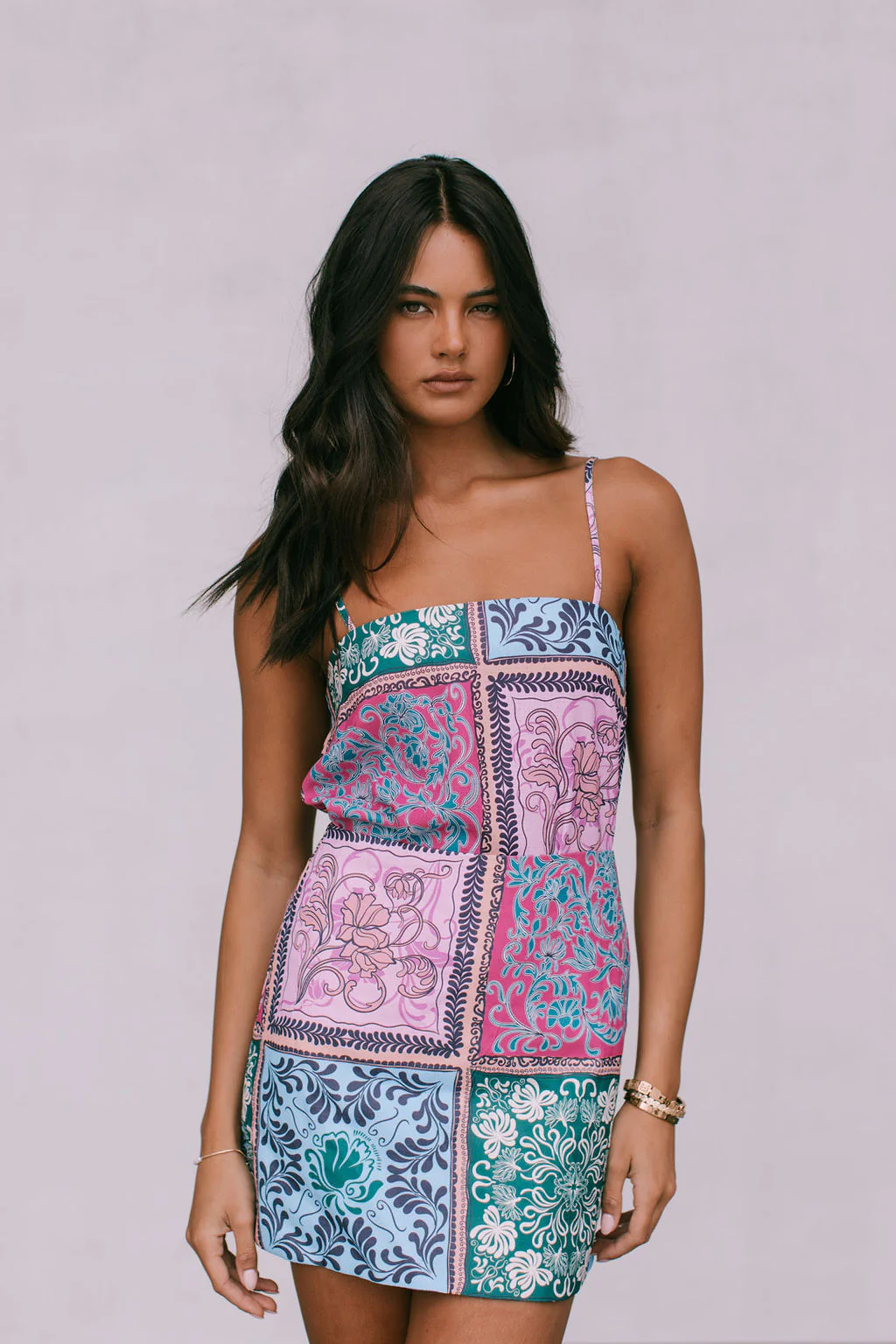 Viola Top Paisley Tile Print - Image 5