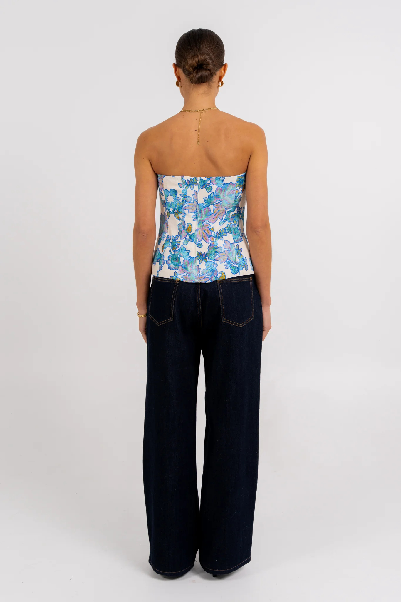 Vola Strapless Top Inkora Print - Image 4