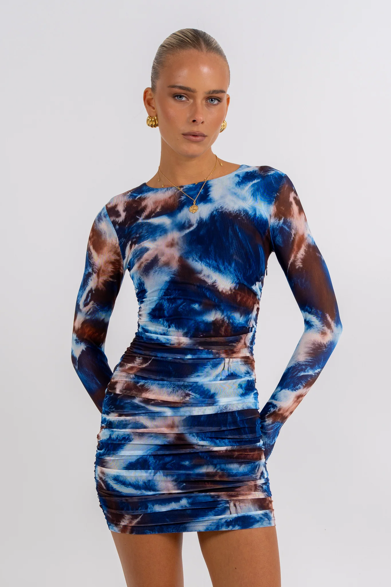 Willora Mini Dress Midnight Haze - Image 4