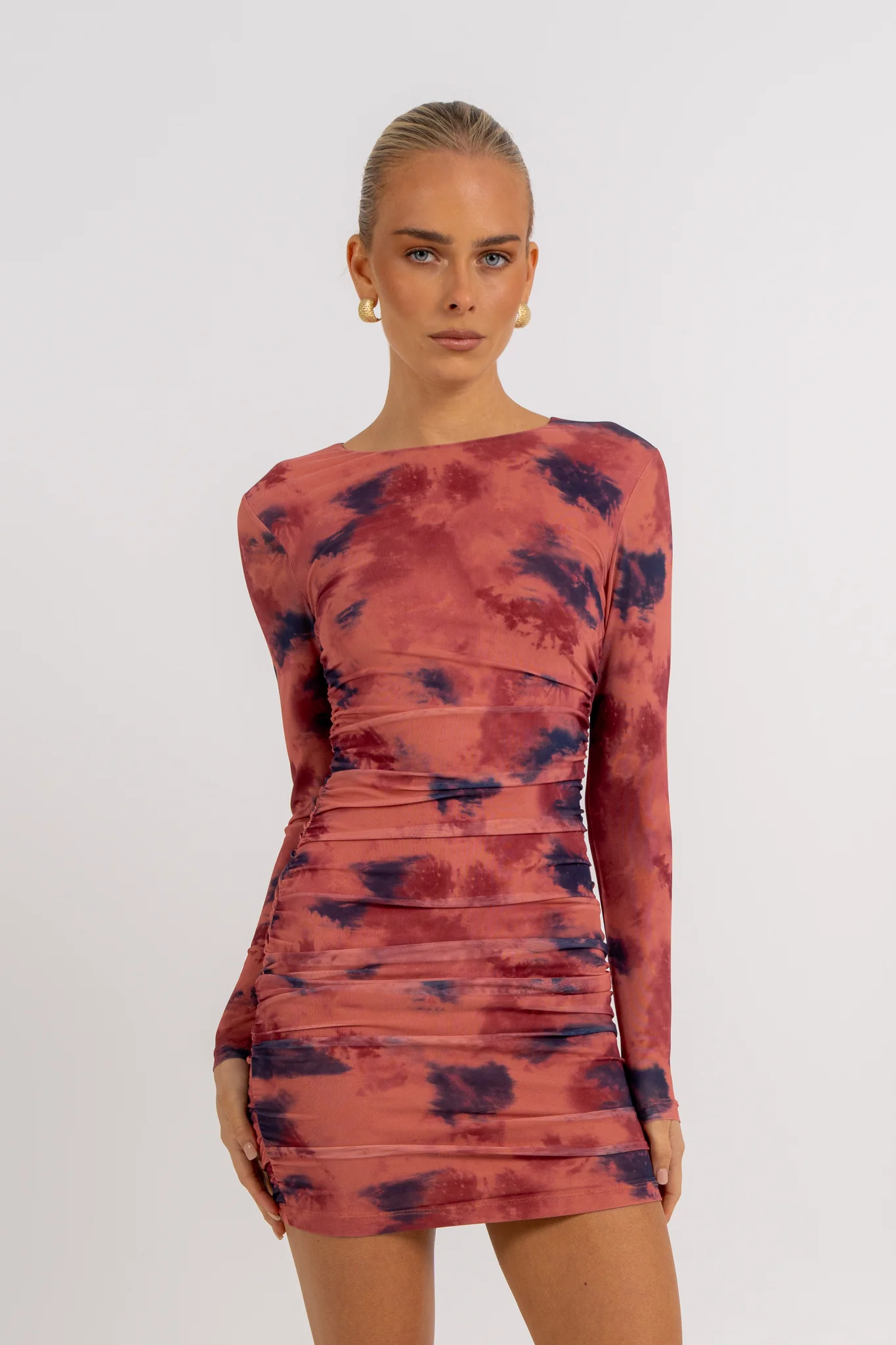Willora Dress Rust Ink