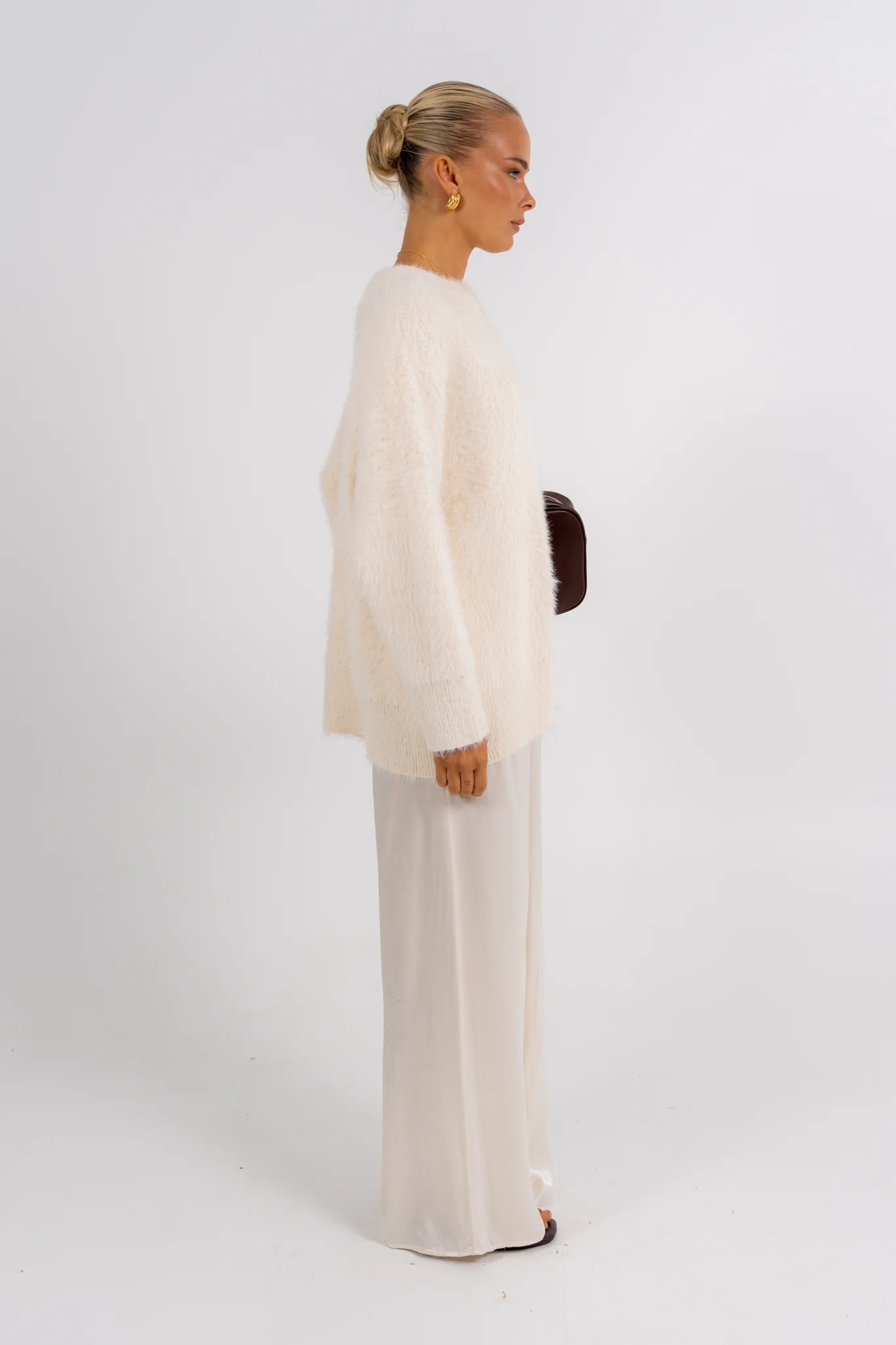 Willow Knit Jumper Cream - Image 8