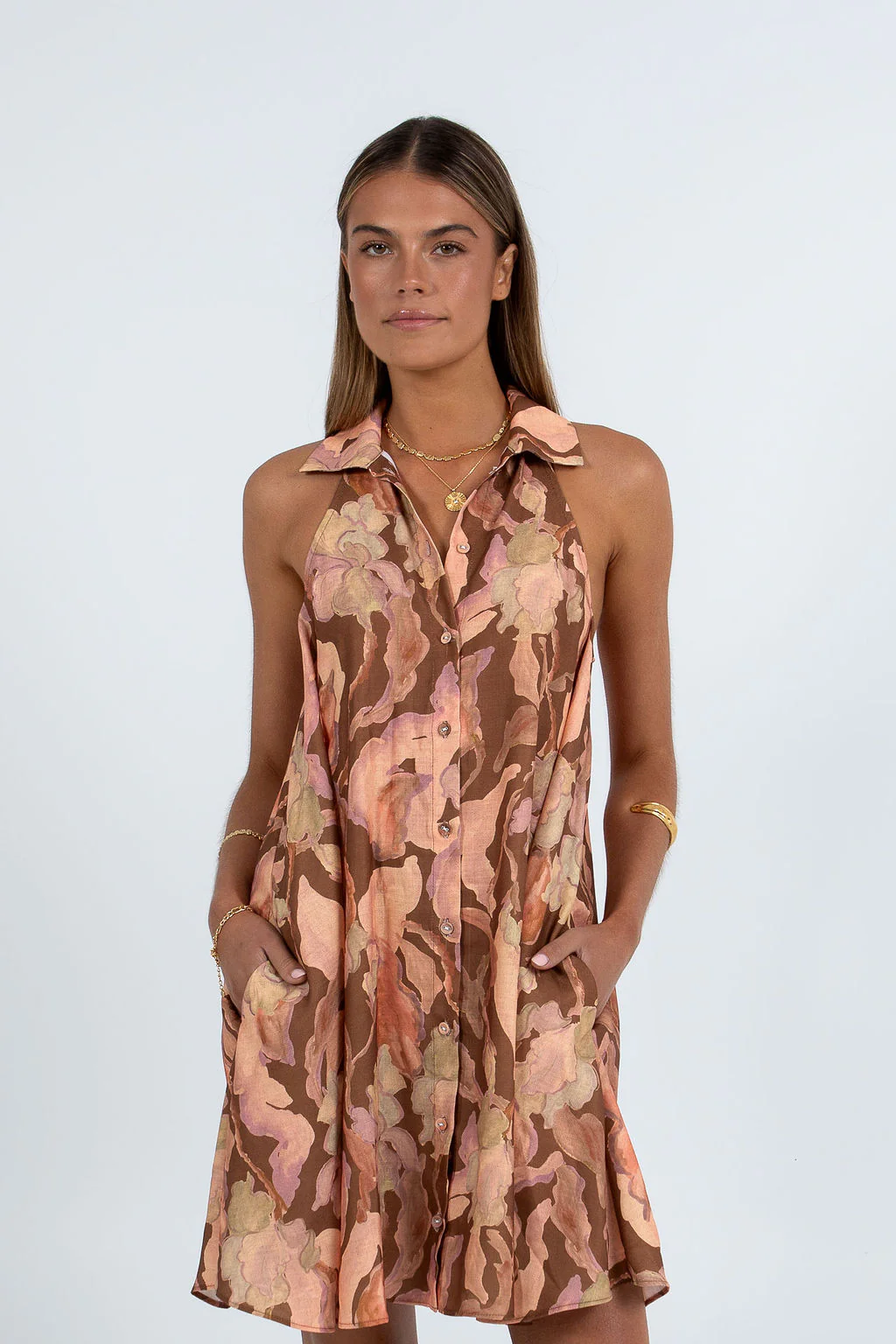 Xali Mini Dress Daydream Print - Image 2