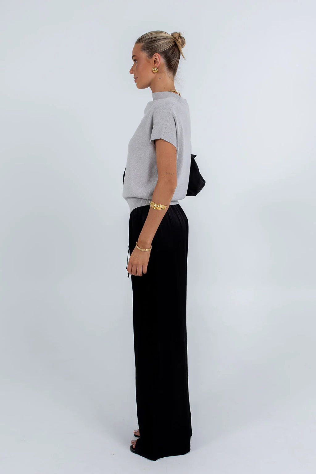 Xavi Top Grey Marle - Image 7