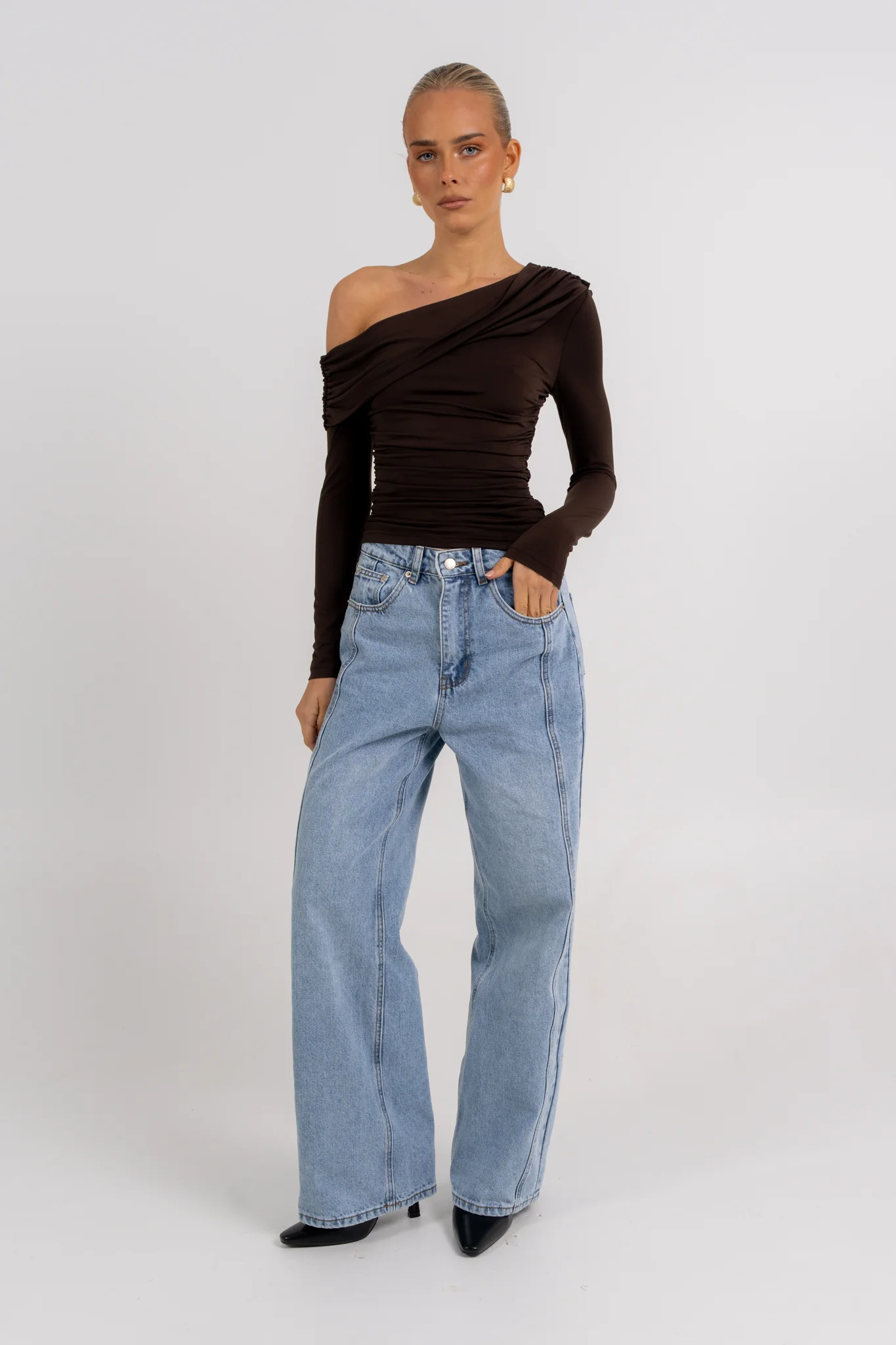 Xylia Top Dark Espresso - Image 5