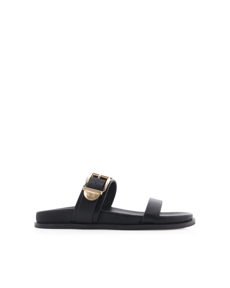 Yasna Slides Black
