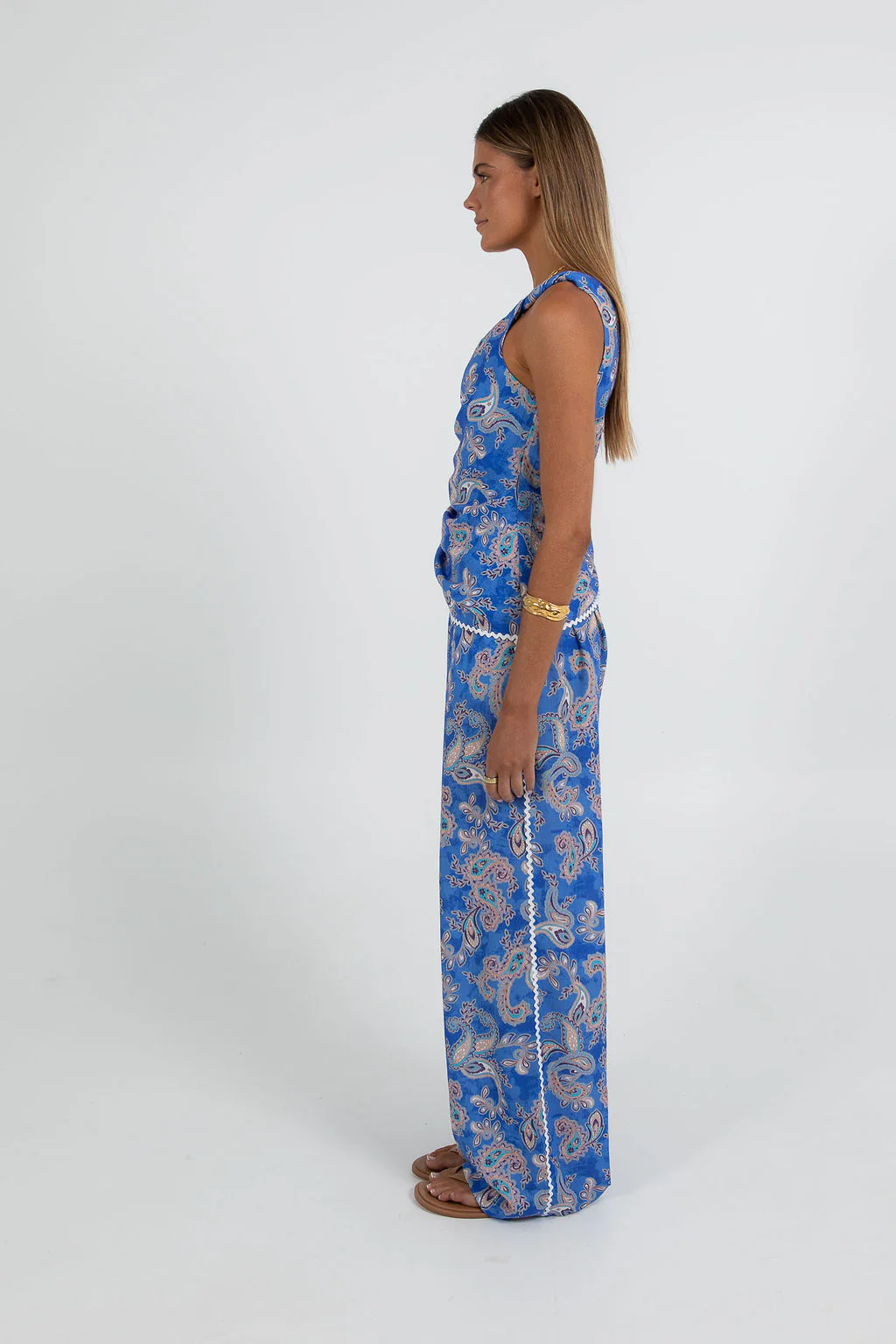 Yazlin Top Oceana Print - Image 12