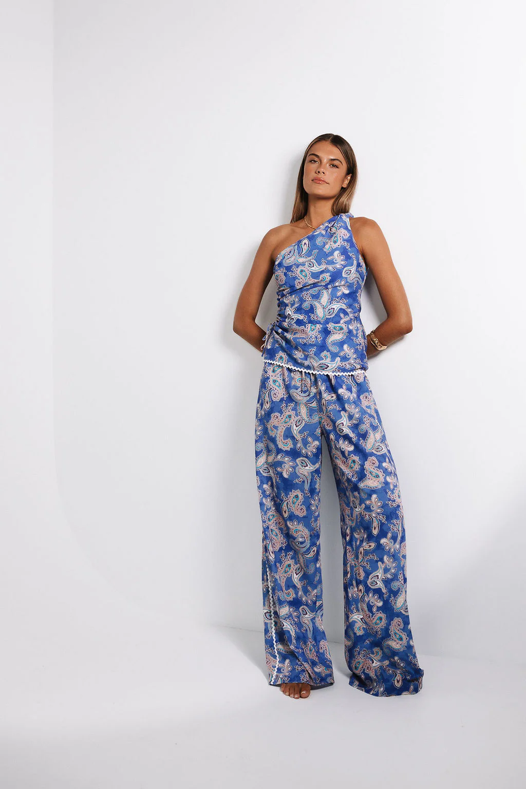 Yazlin Top Oceana Print - Image 19
