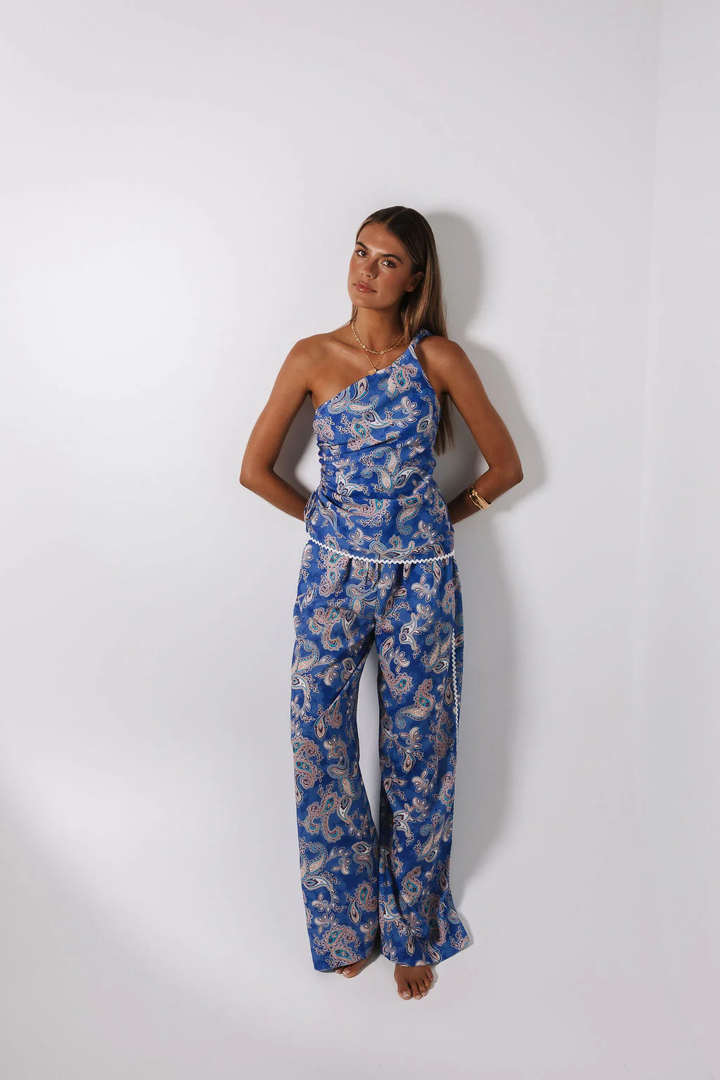 Yazlin Top Oceana Print - Image 21