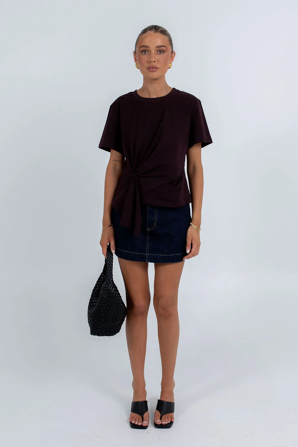 Yolanda Tee Dark Brown - Image 2
