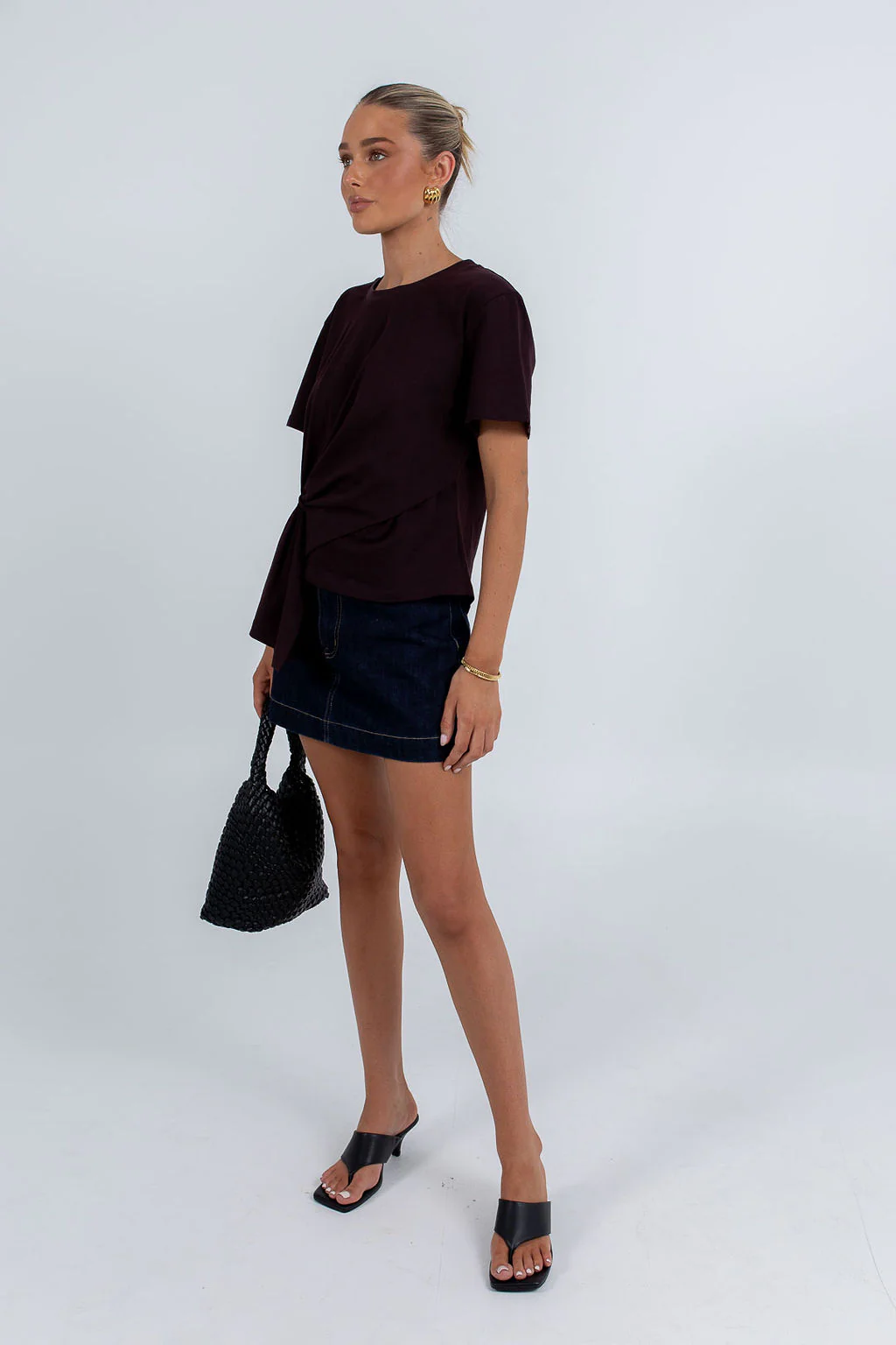 Yolanda Tee Dark Brown - Image 4