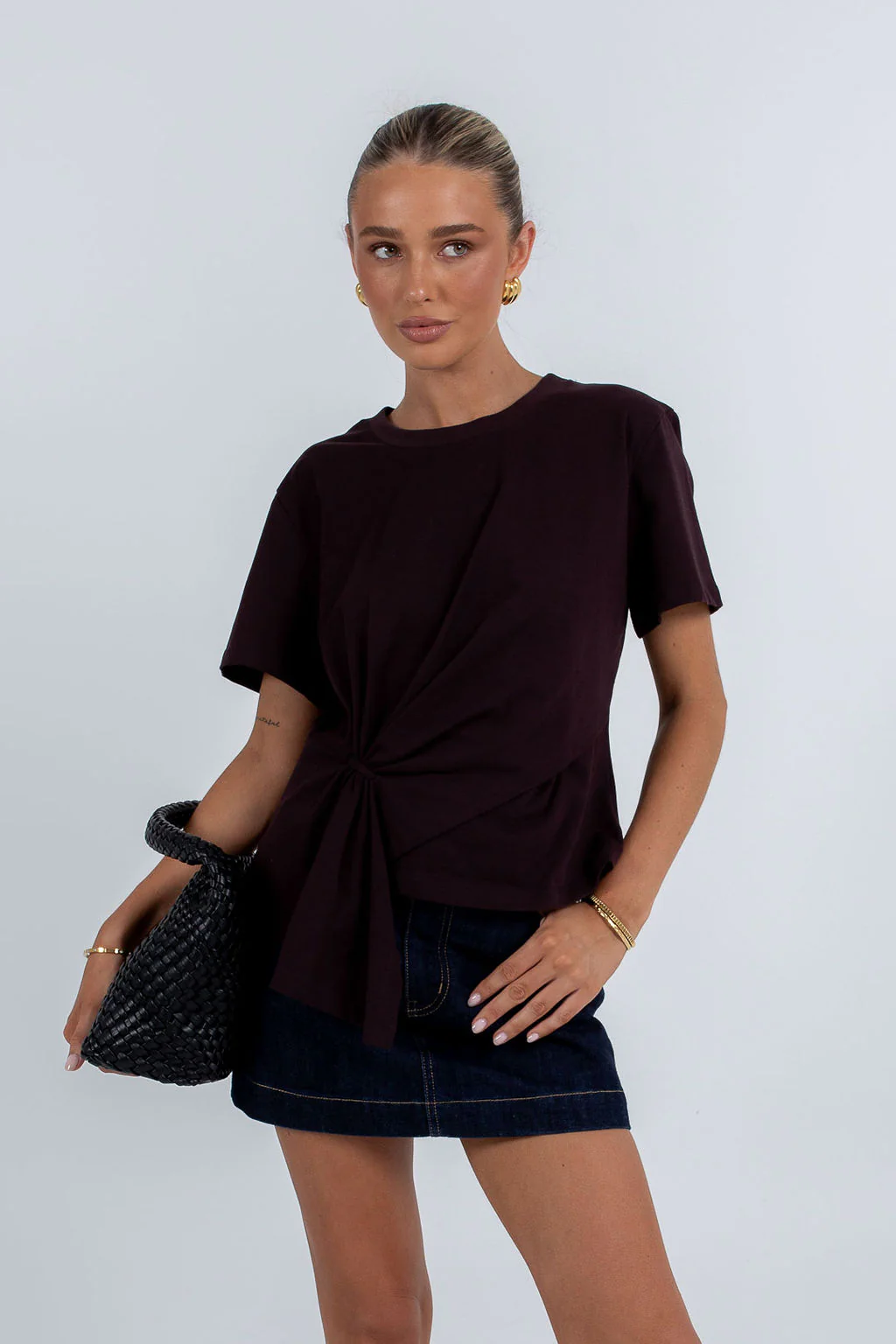 Yolanda Tee Dark Brown - Image 7