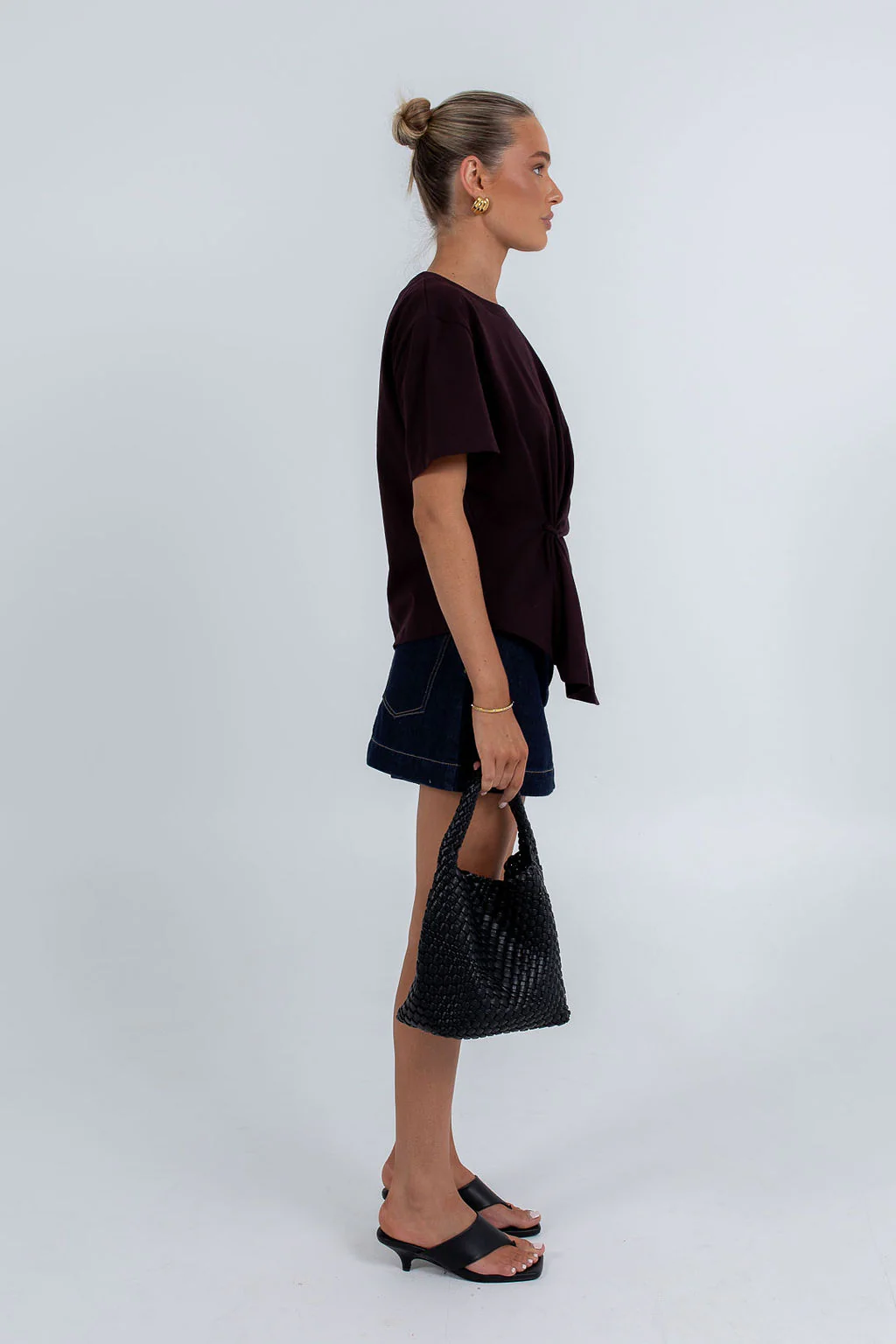 Yolanda Tee Dark Brown - Image 8